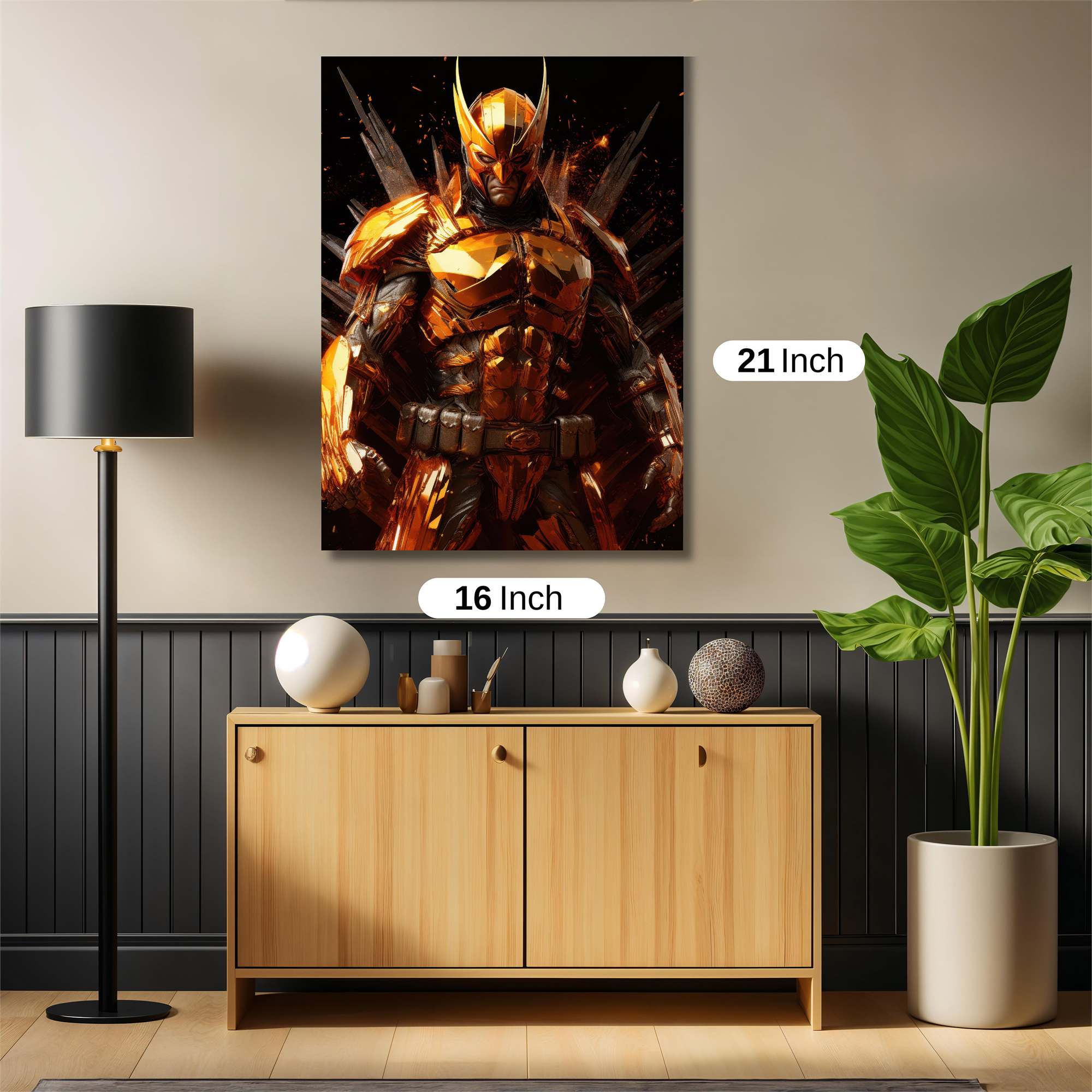 Hawkman Fierce Safe Wall Magnetic / M