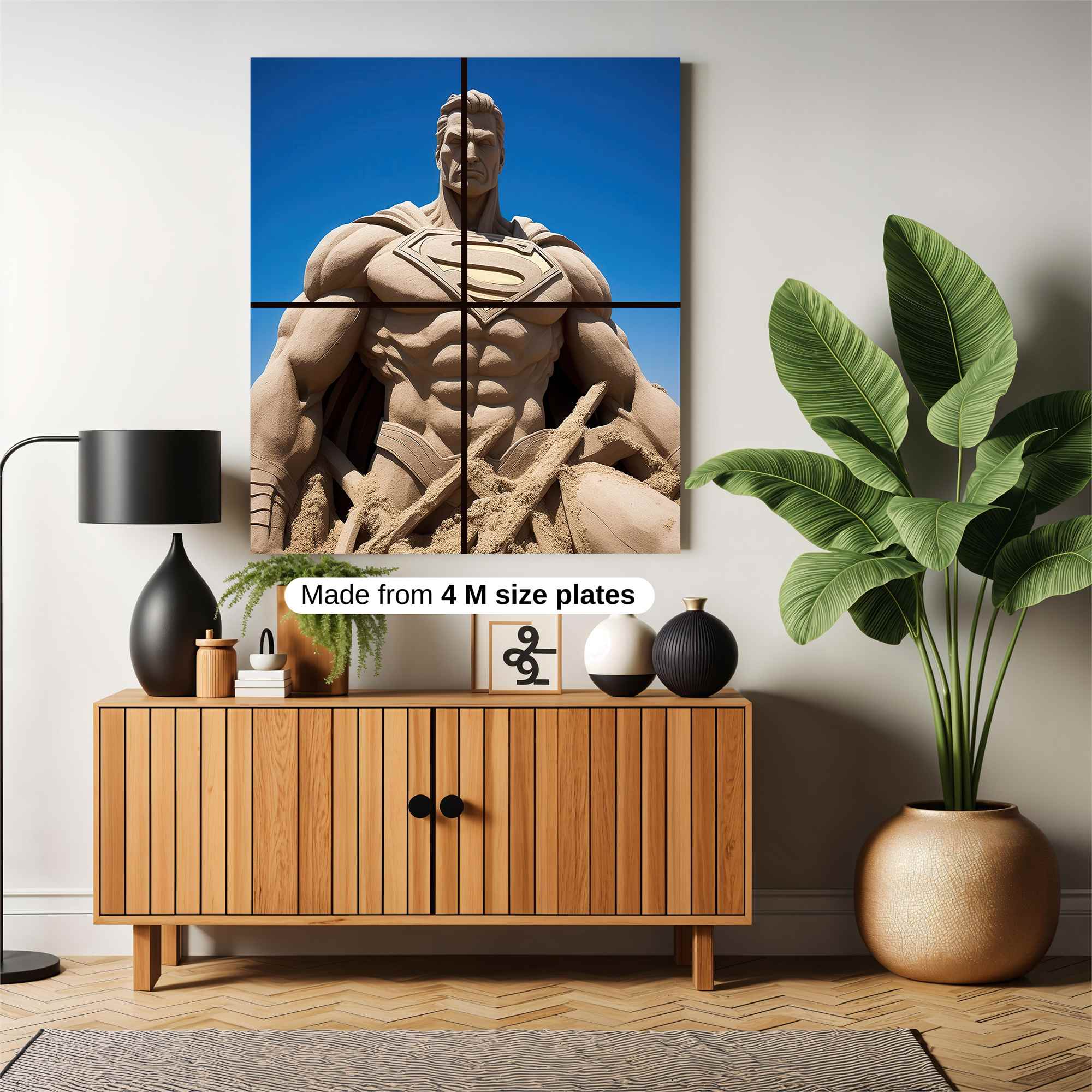Superman Serene Safe Wall Magnetic / M