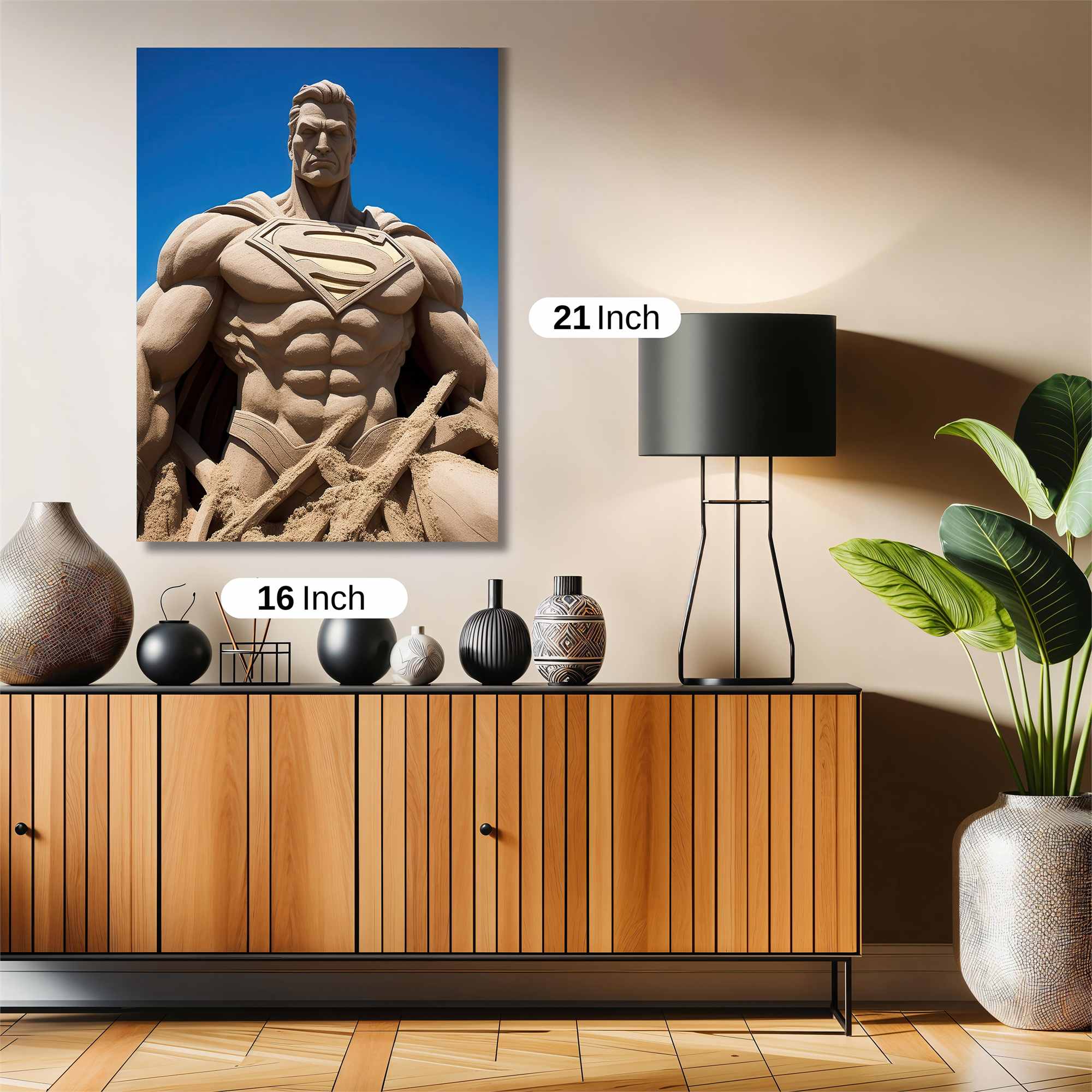Superman Serene Safe Wall Magnetic / M