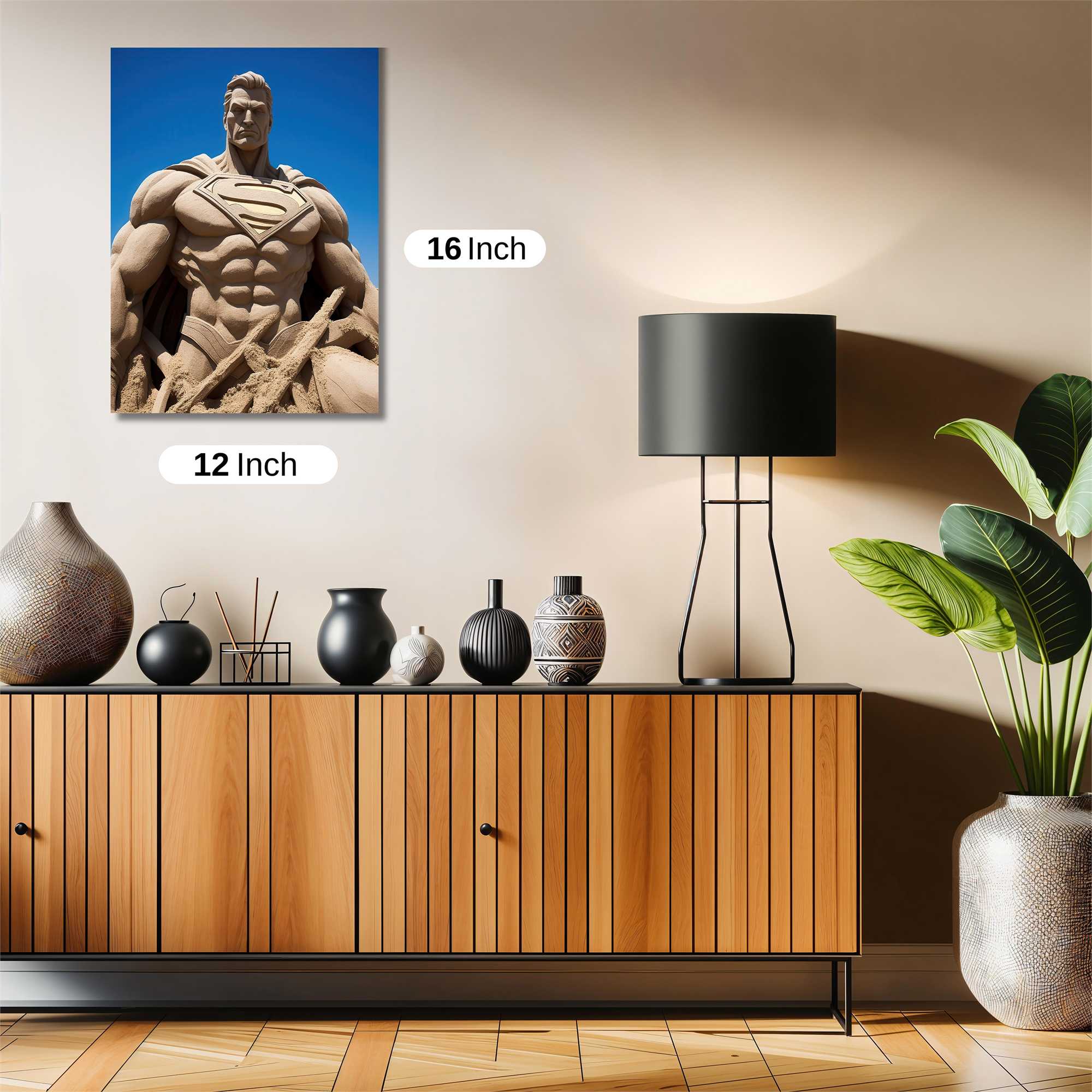 Superman Serene Safe Wall Magnetic / M