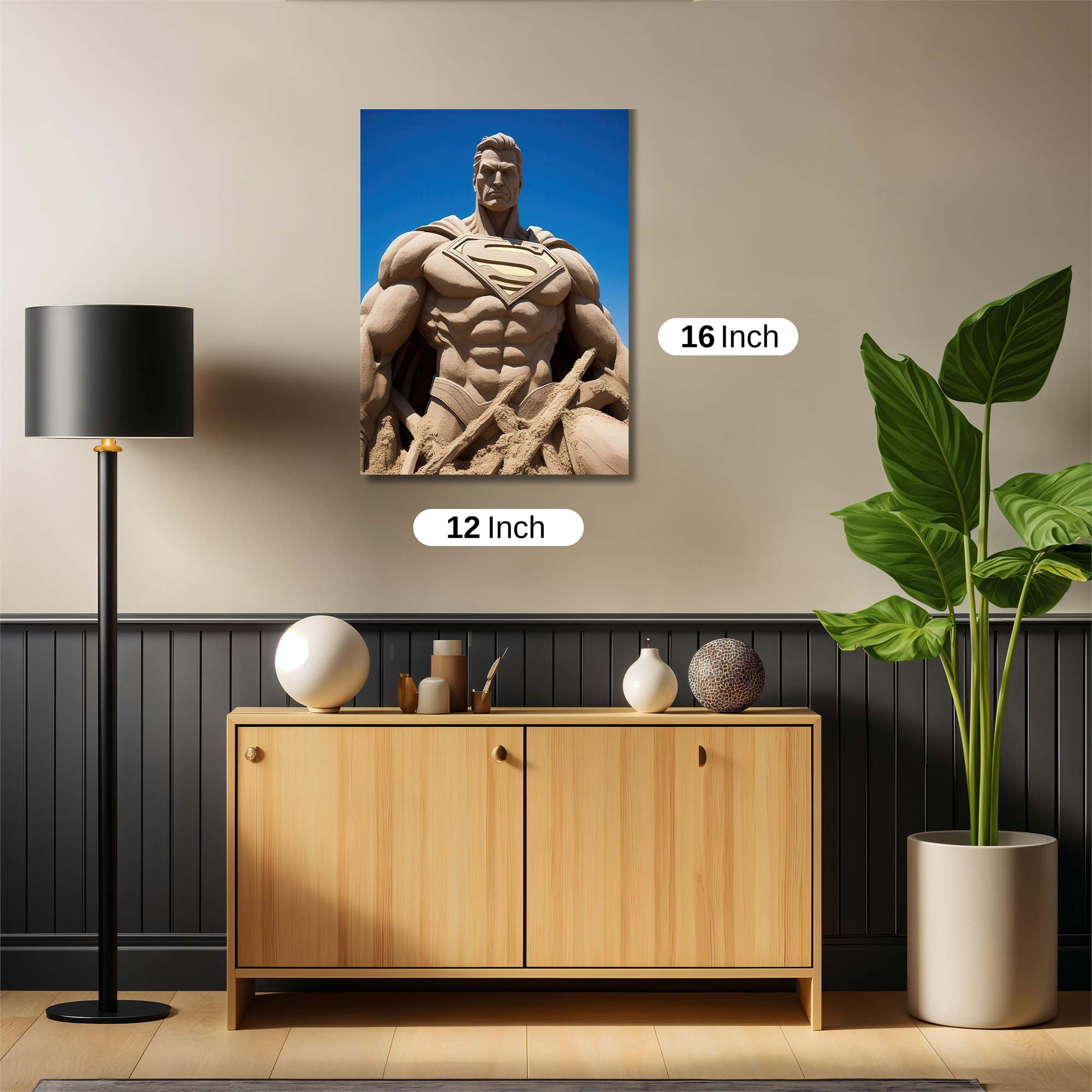 Superman Serene Safe Wall Magnetic / M