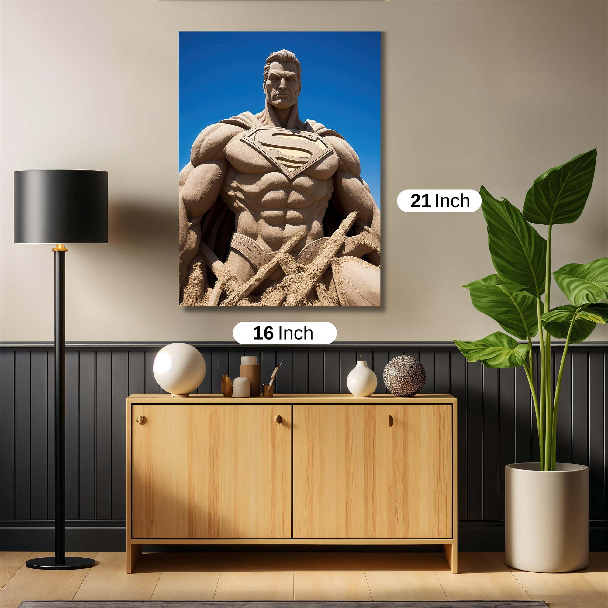 Superman Serene Safe Wall Magnetic / M