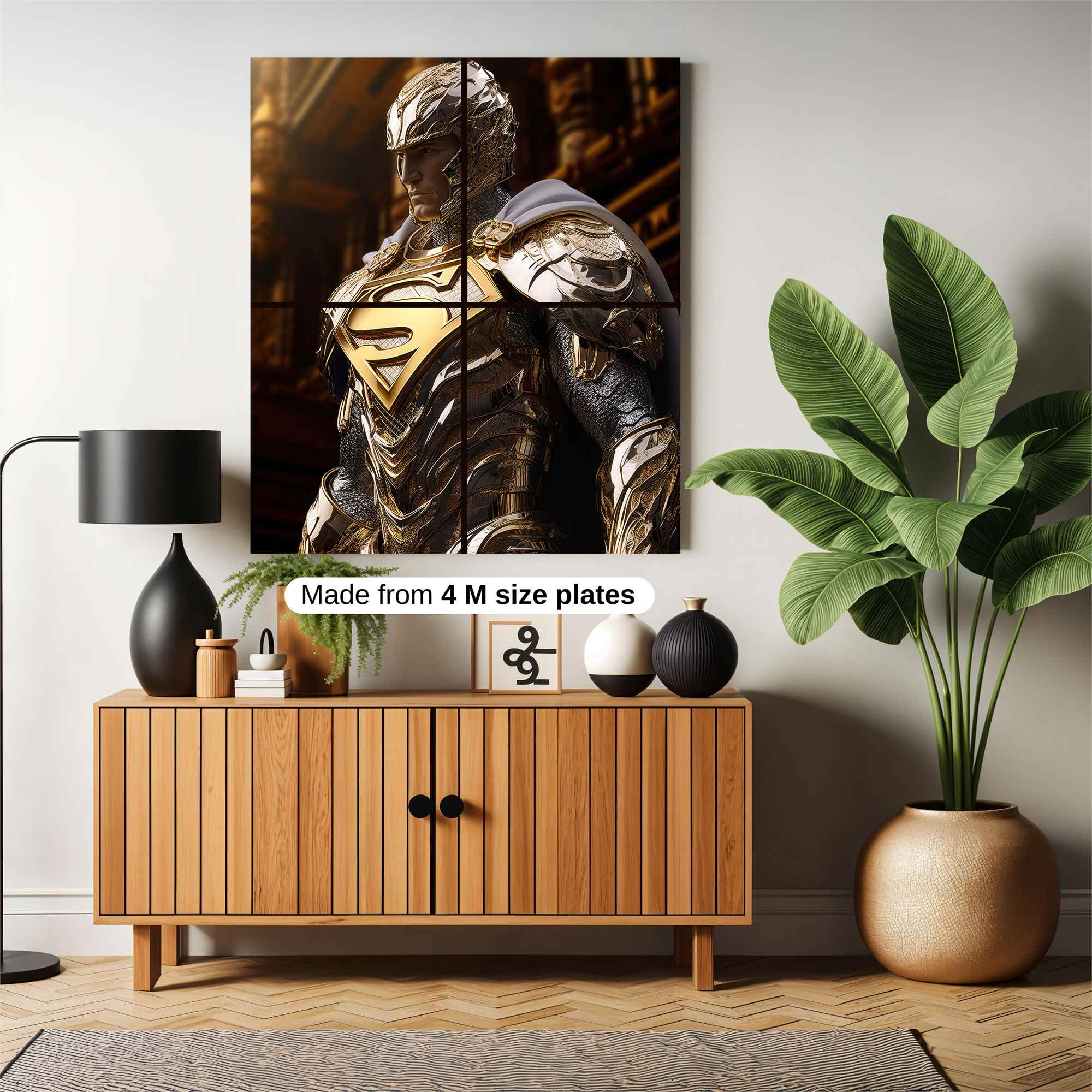 Superman Regal Safe Wall Magnetic / M
