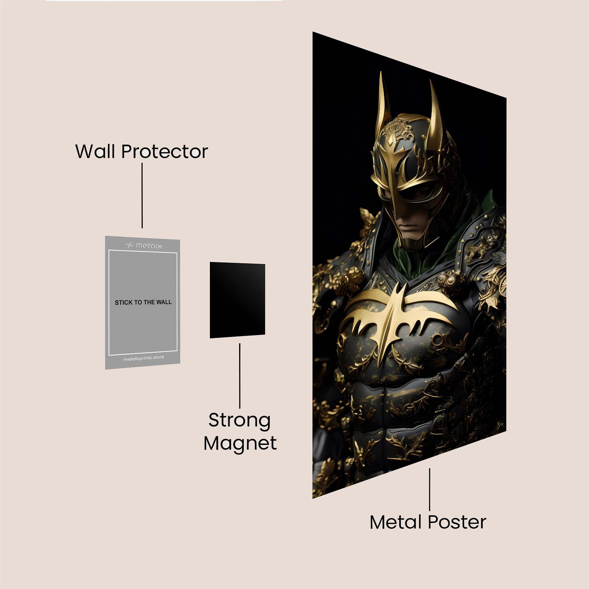 Batman Regal Safe Wall Magnetic / M