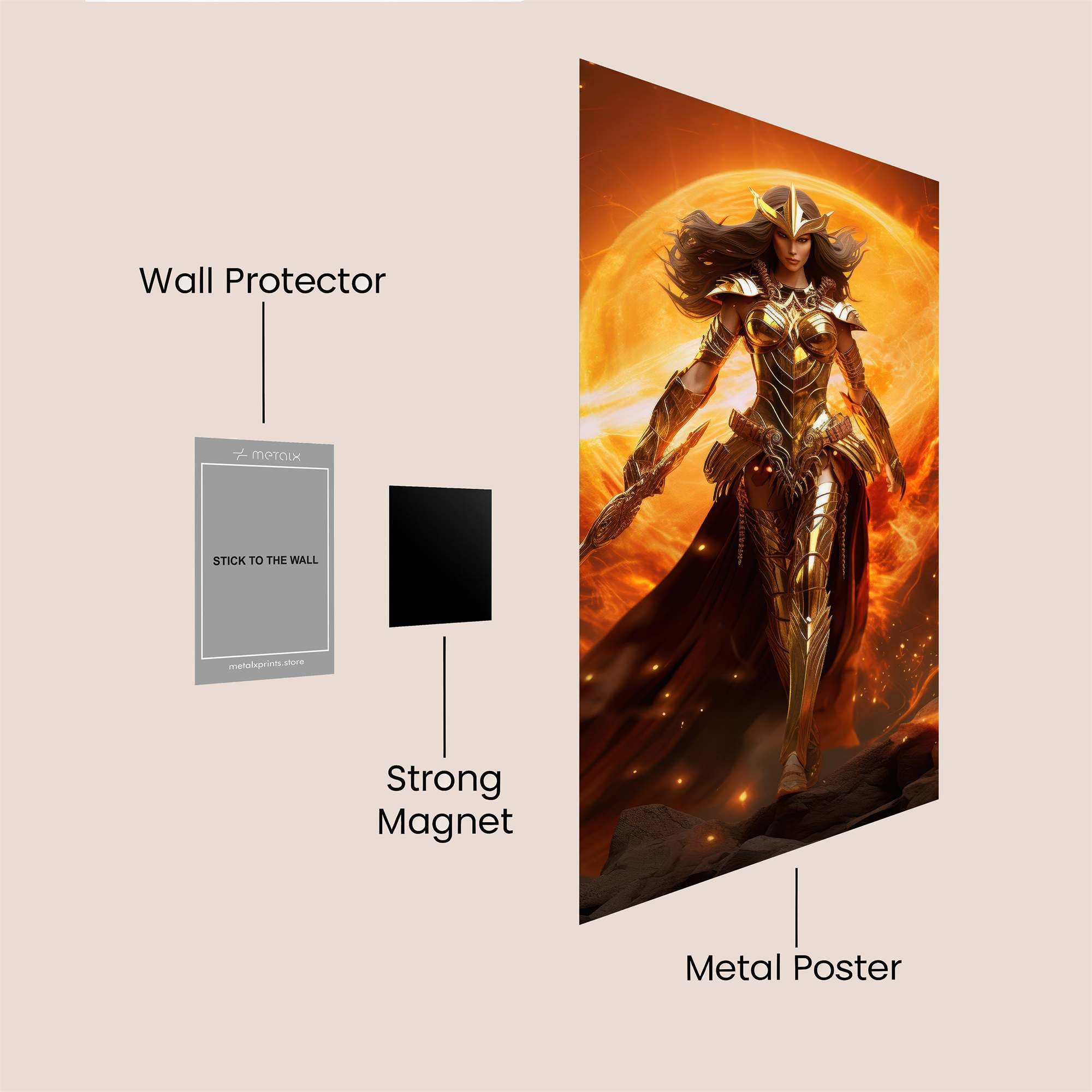 Sunrise Valor Safe Wall Magnetic / M