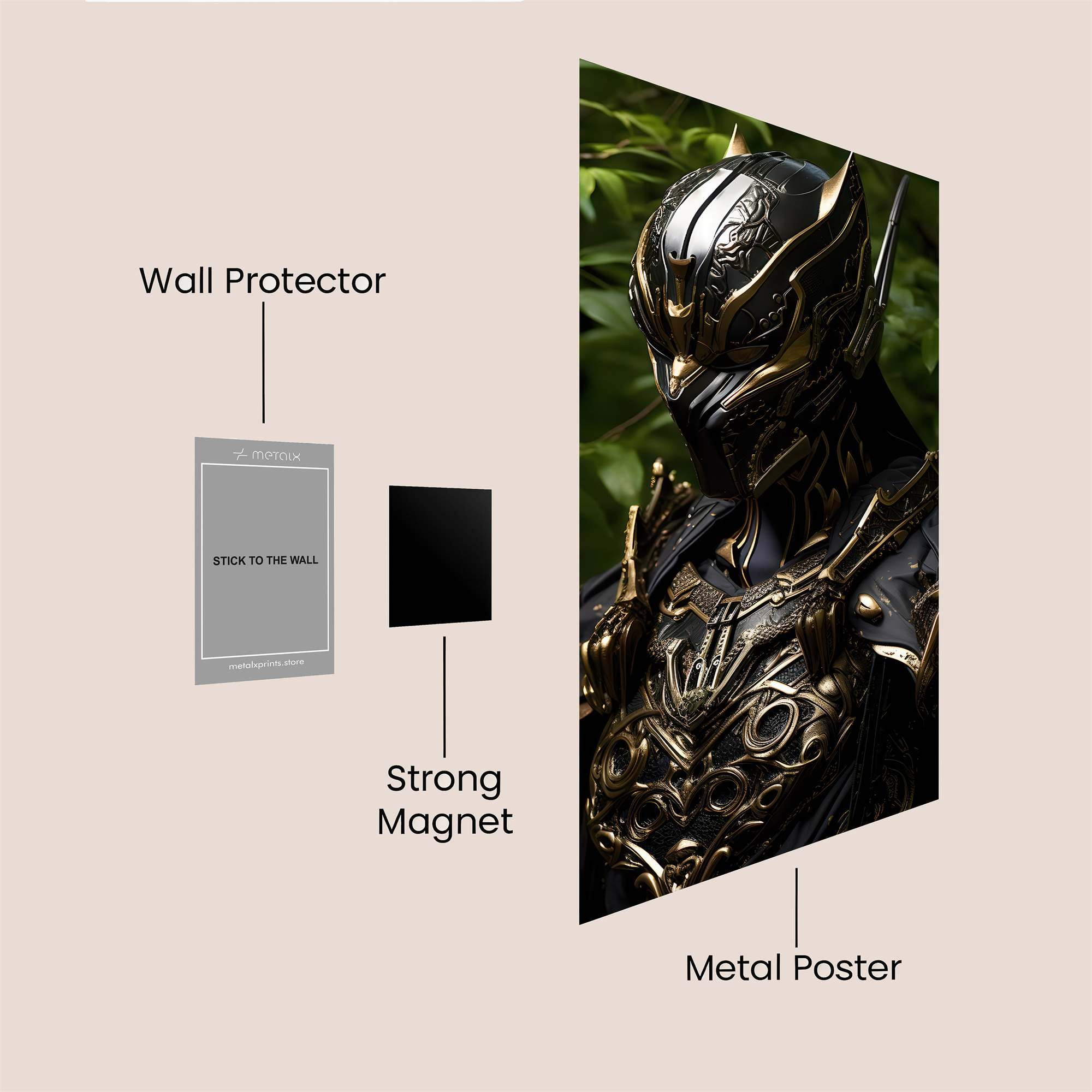 Knight Regal Safe Wall Magnetic / M