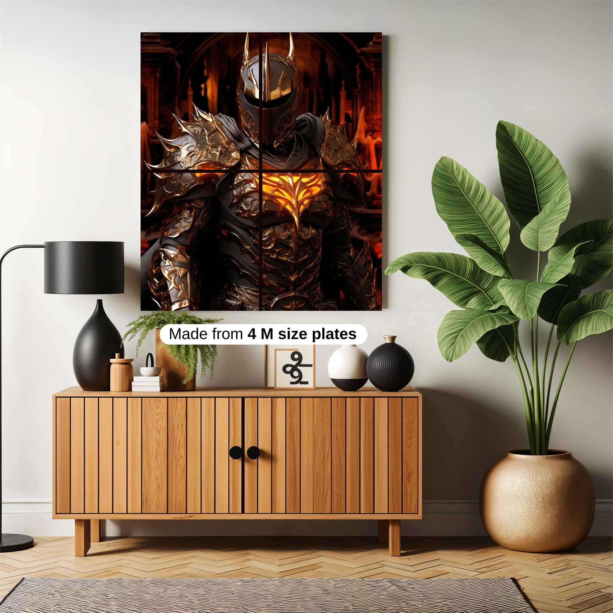 Demon Sentinel Safe Wall Magnetic / M