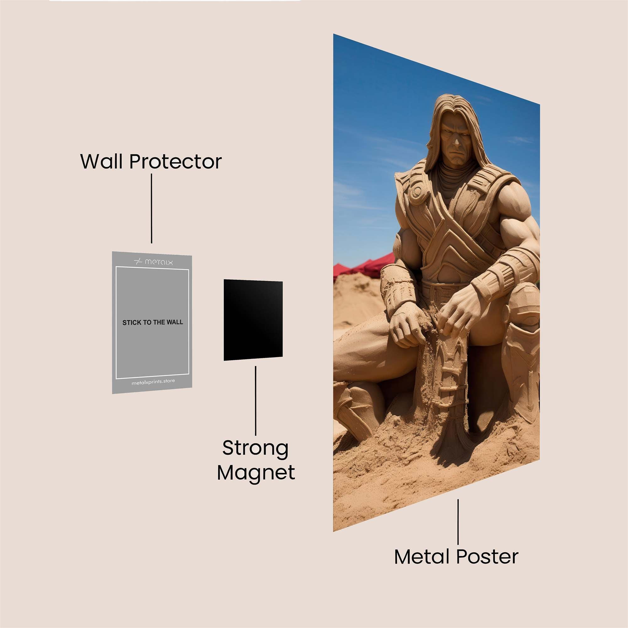 Conan Majestic Safe Wall Magnetic / M