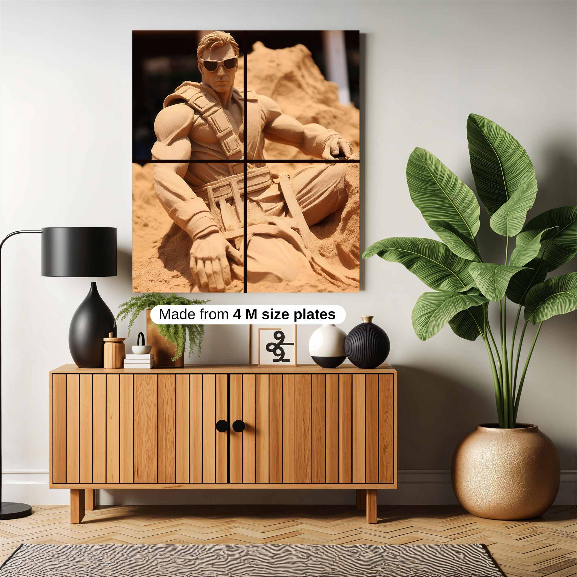 Captain Marvelous Safe Wall Magnetic / M