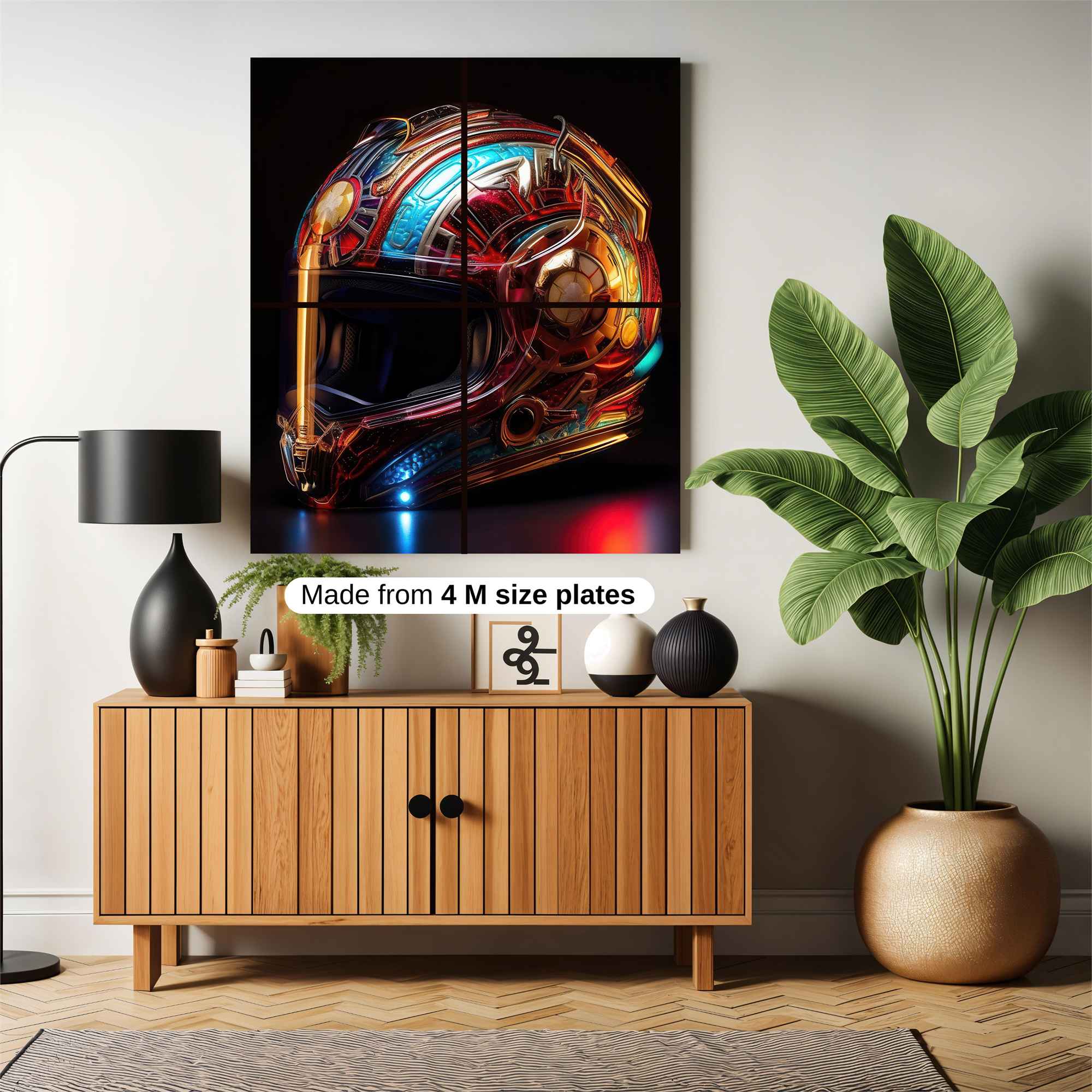 Steampunk Radiance Safe Wall Magnetic / M