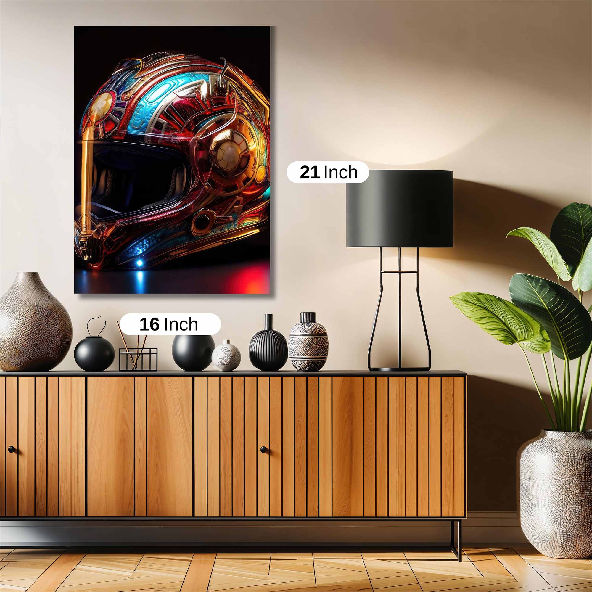 Steampunk Radiance Safe Wall Magnetic / M