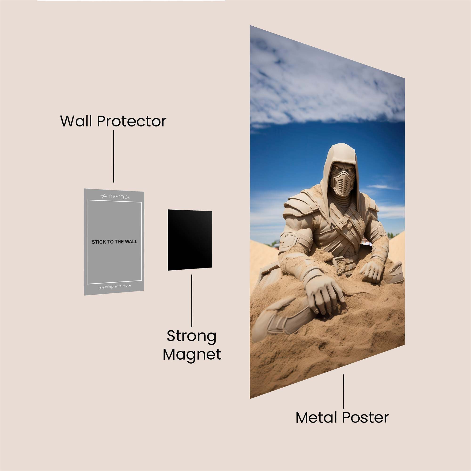 Scorpion Serene Safe Wall Magnetic / M