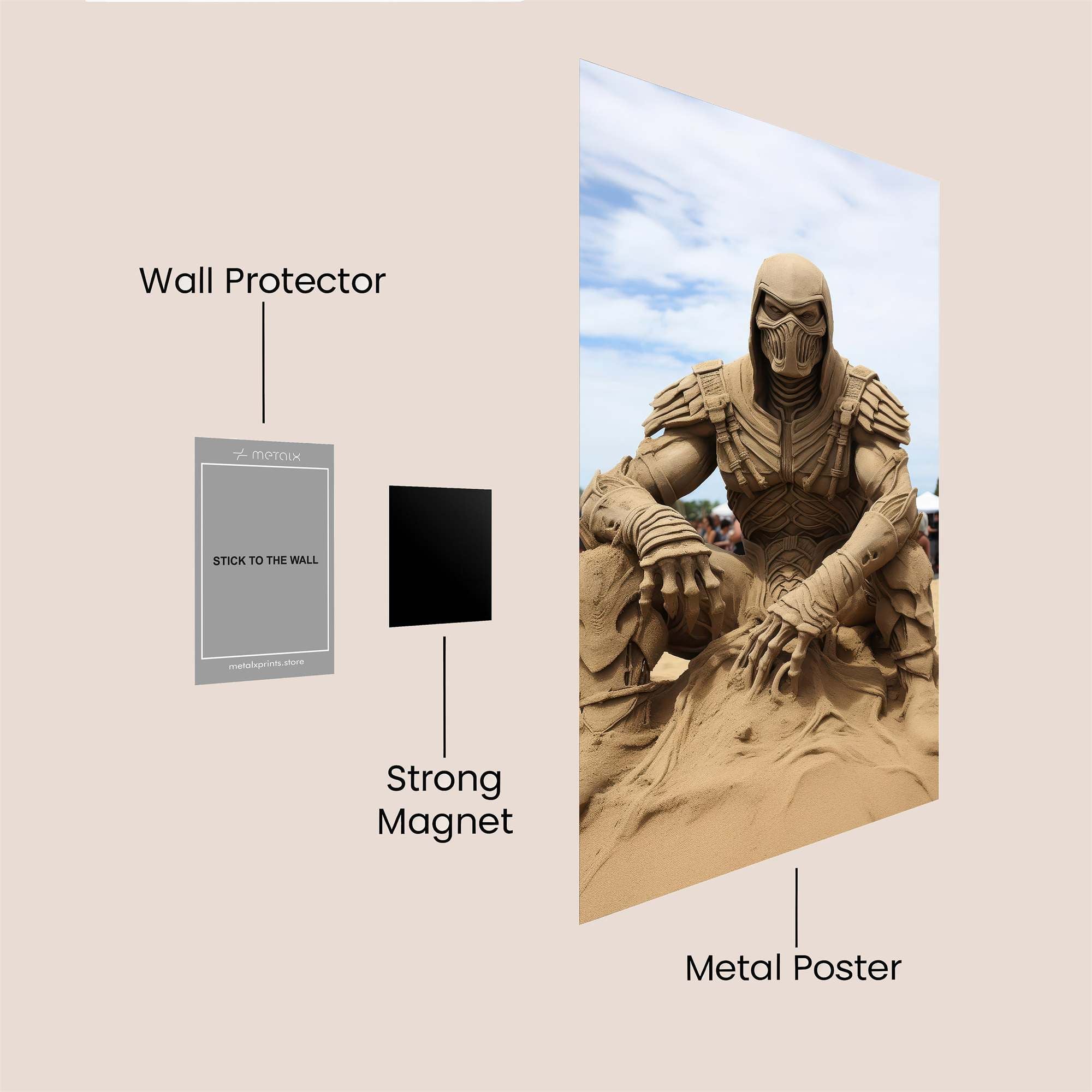 Scorpion Serenity Safe Wall Magnetic / M