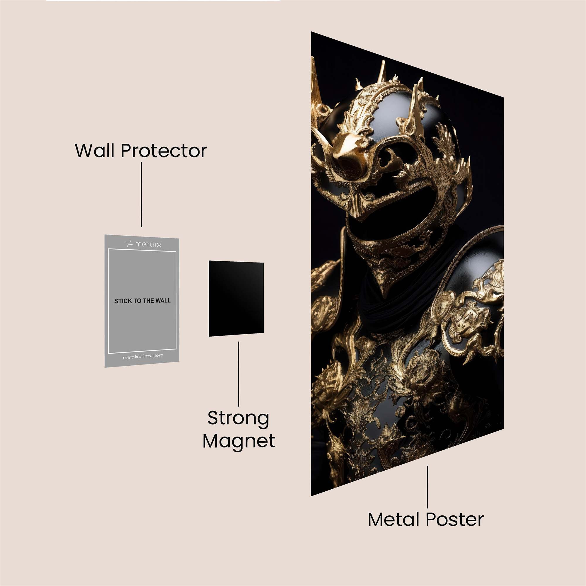 Knight Regal Safe Wall Magnetic / M