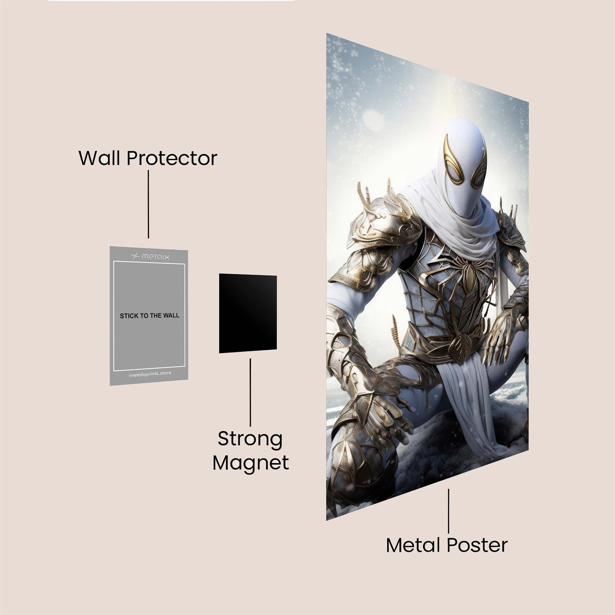 Spider Divine Safe Wall Magnetic / M