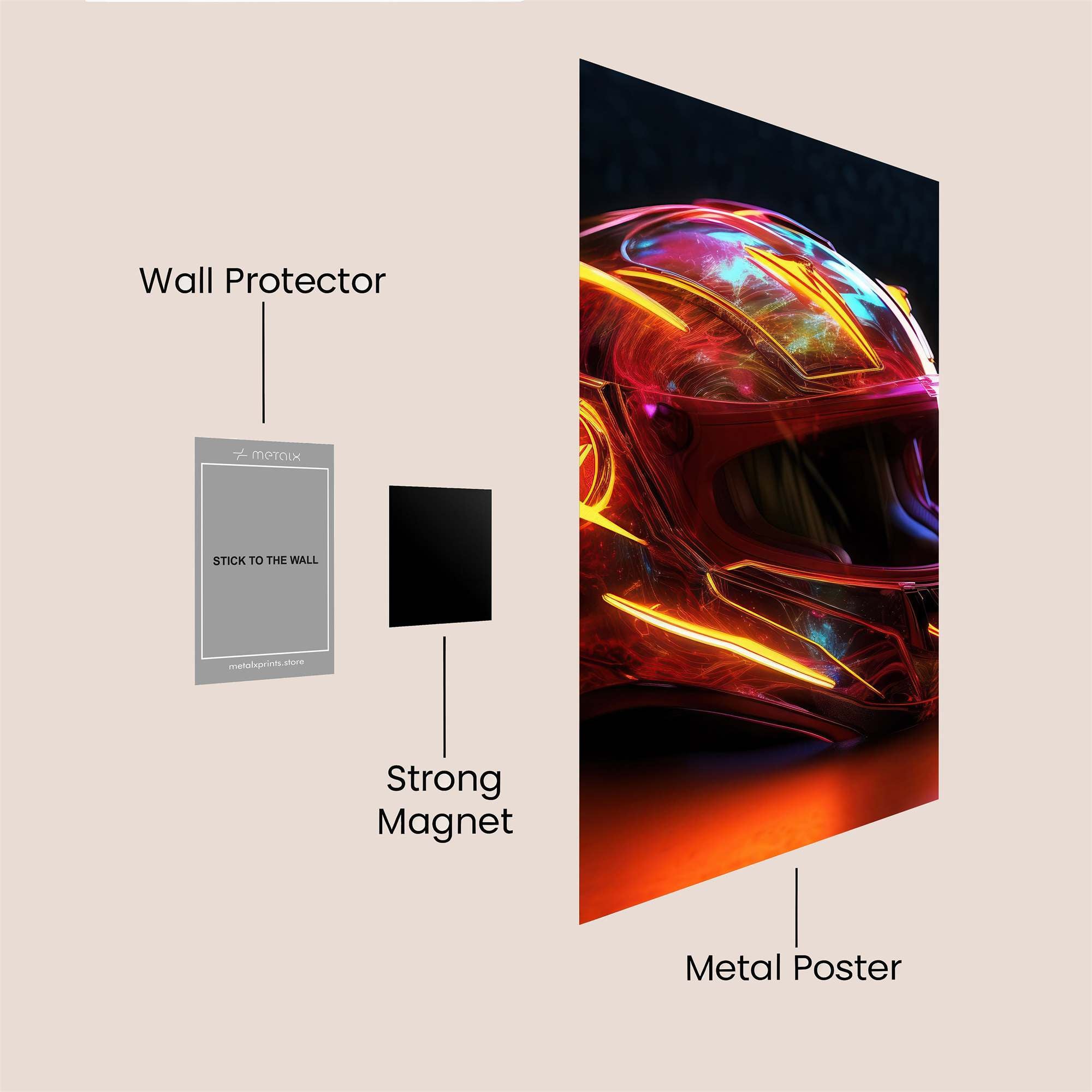 Flash Velocity Safe Wall Magnetic / M
