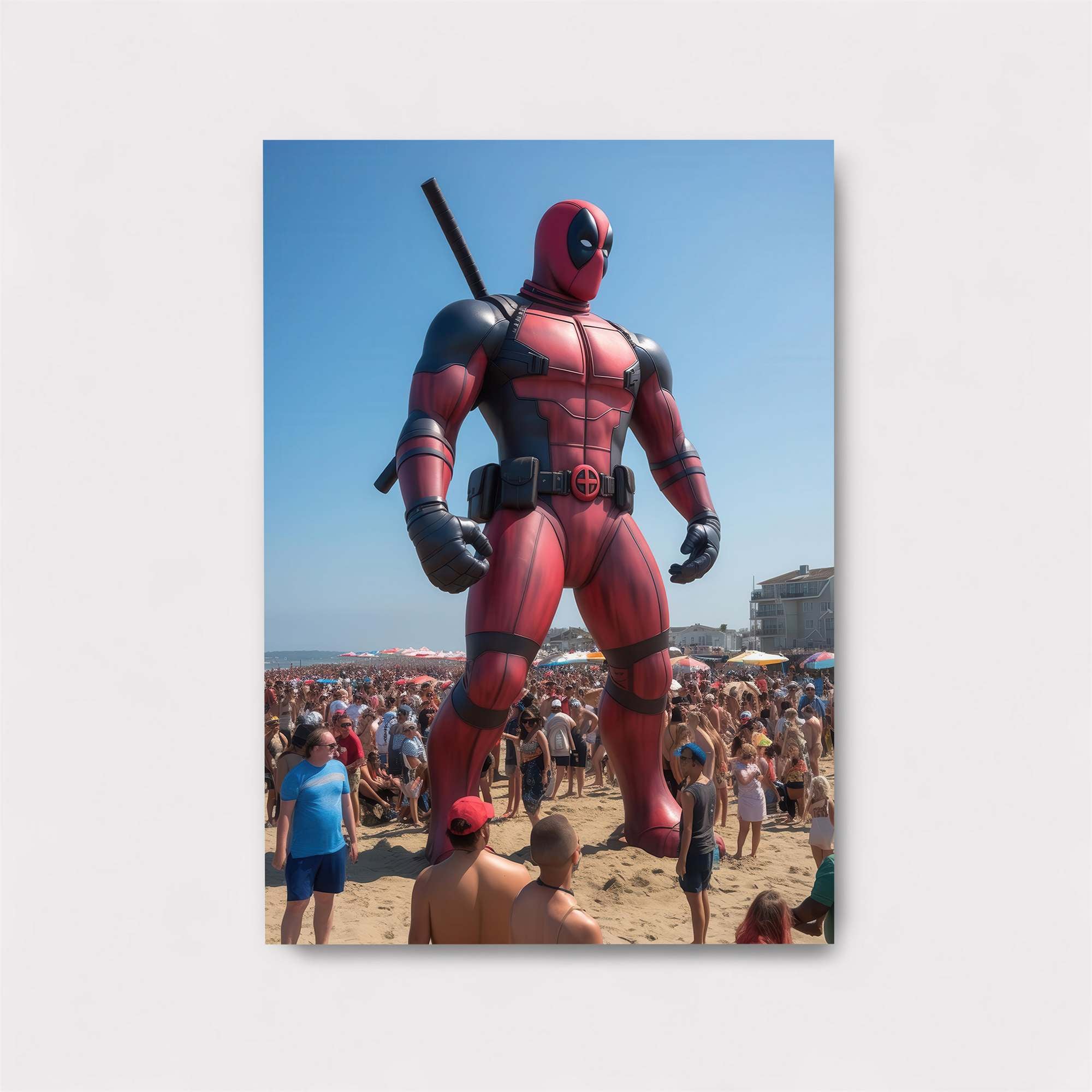 Deadpool Festive Safe Wall Magnetic / M