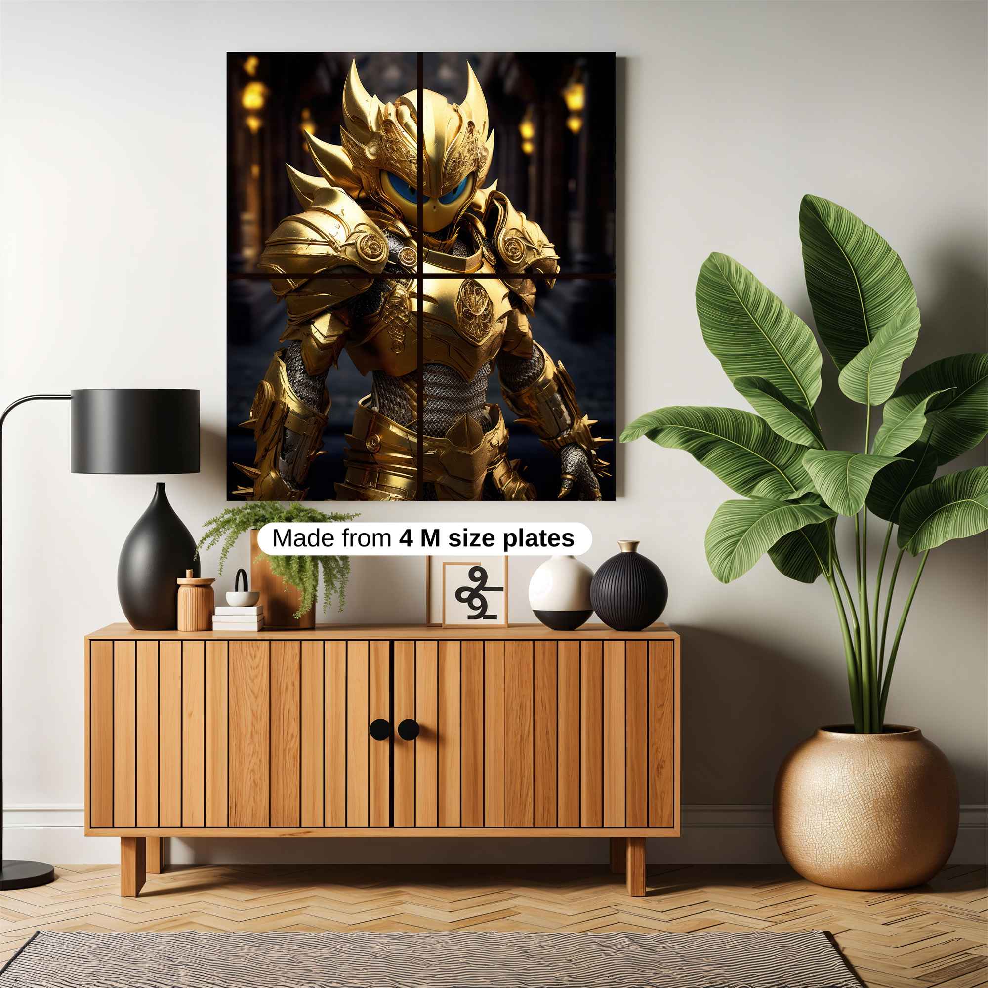 Golden Sentinel Safe Wall Magnetic / M