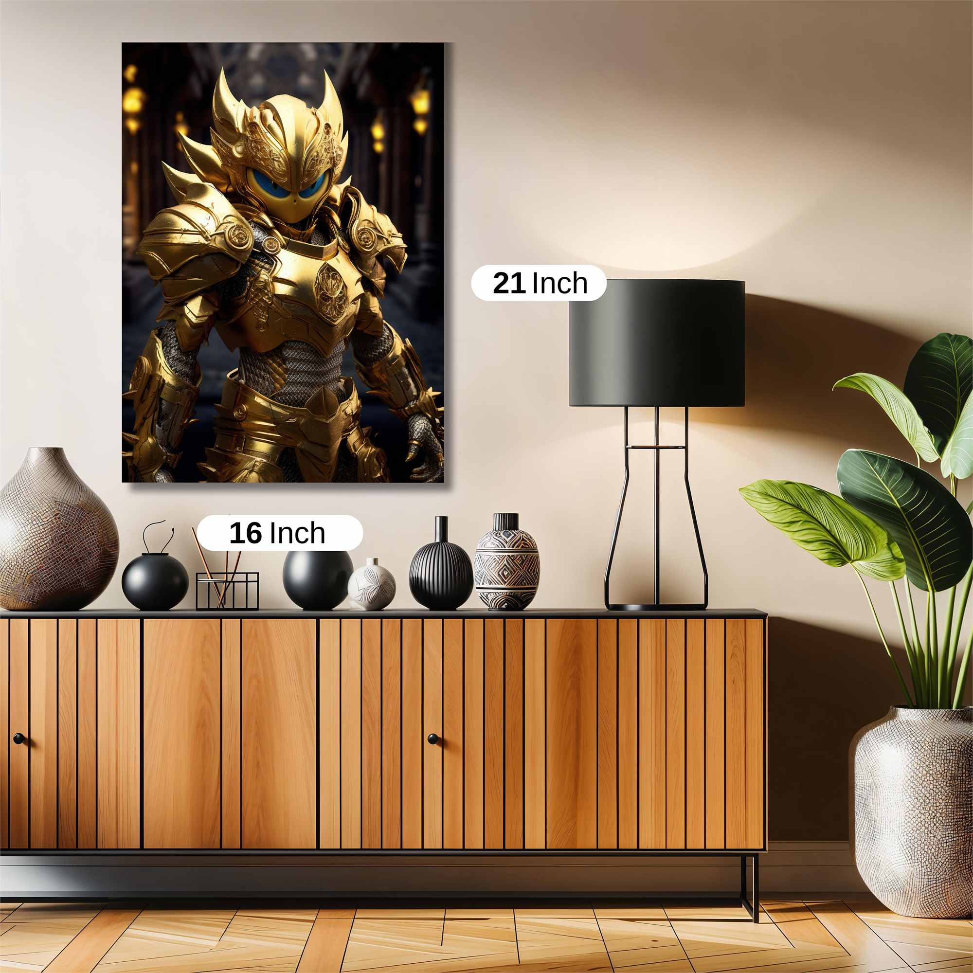 Golden Sentinel Safe Wall Magnetic / M