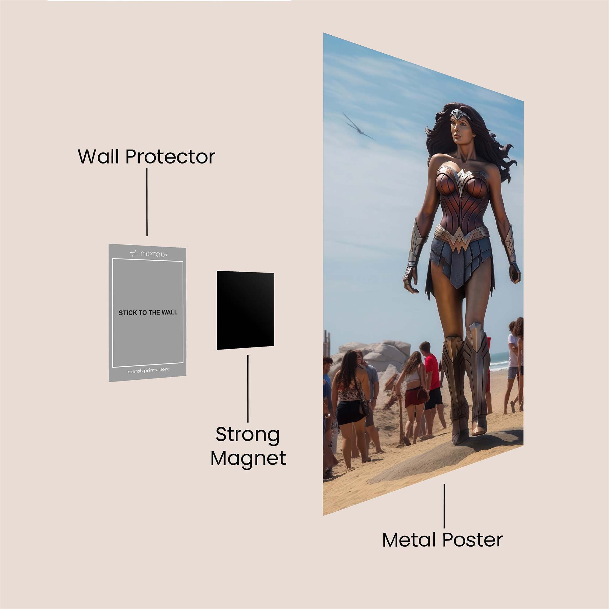 Diana Majestic Safe Wall Magnetic / M