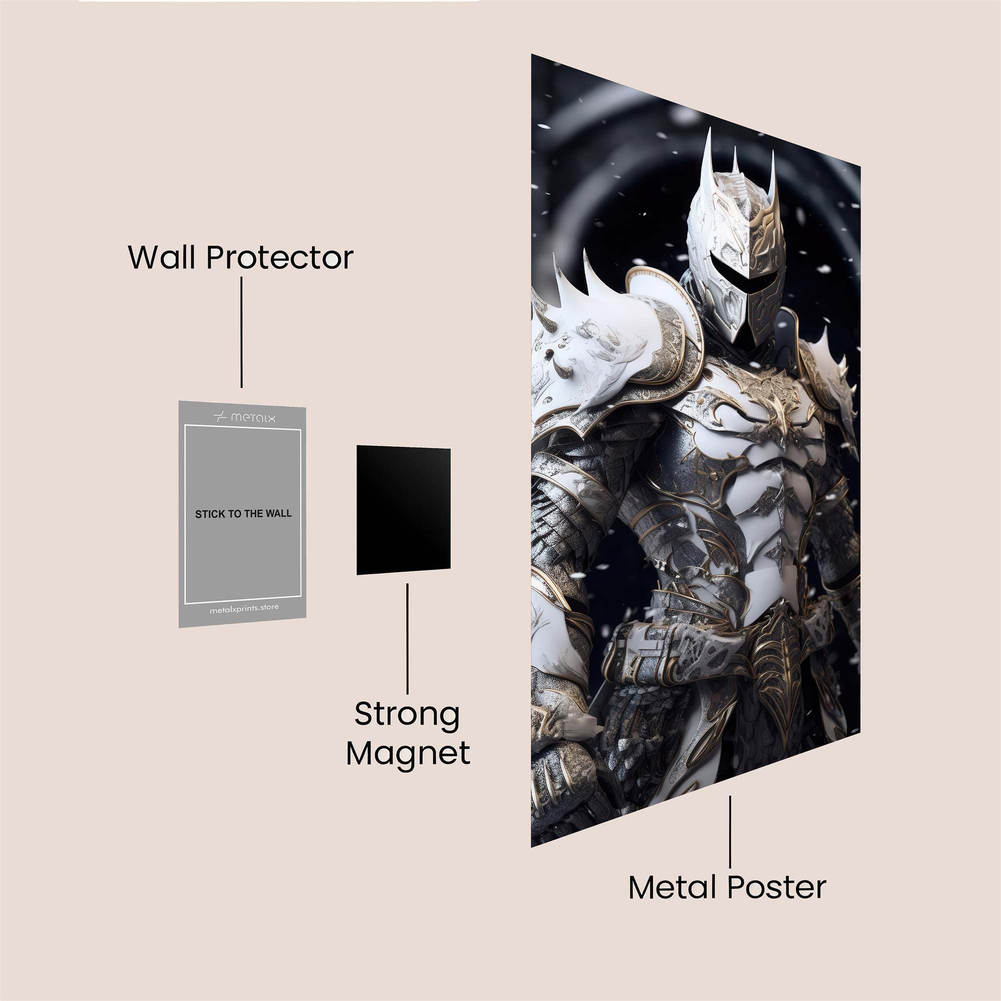 Knight Frost Safe Wall Magnetic / M