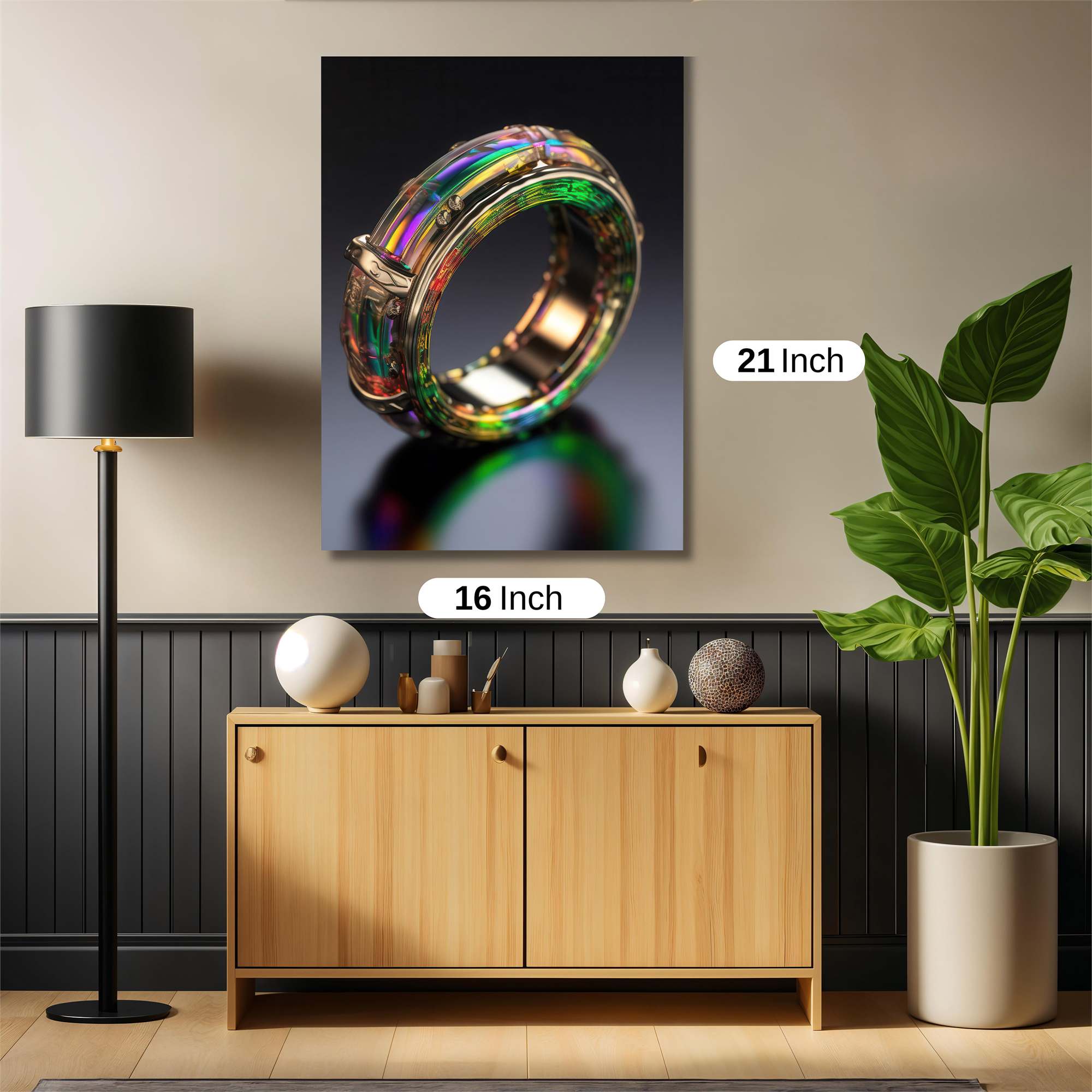 Rainbow Enigma Safe Wall Magnetic / M