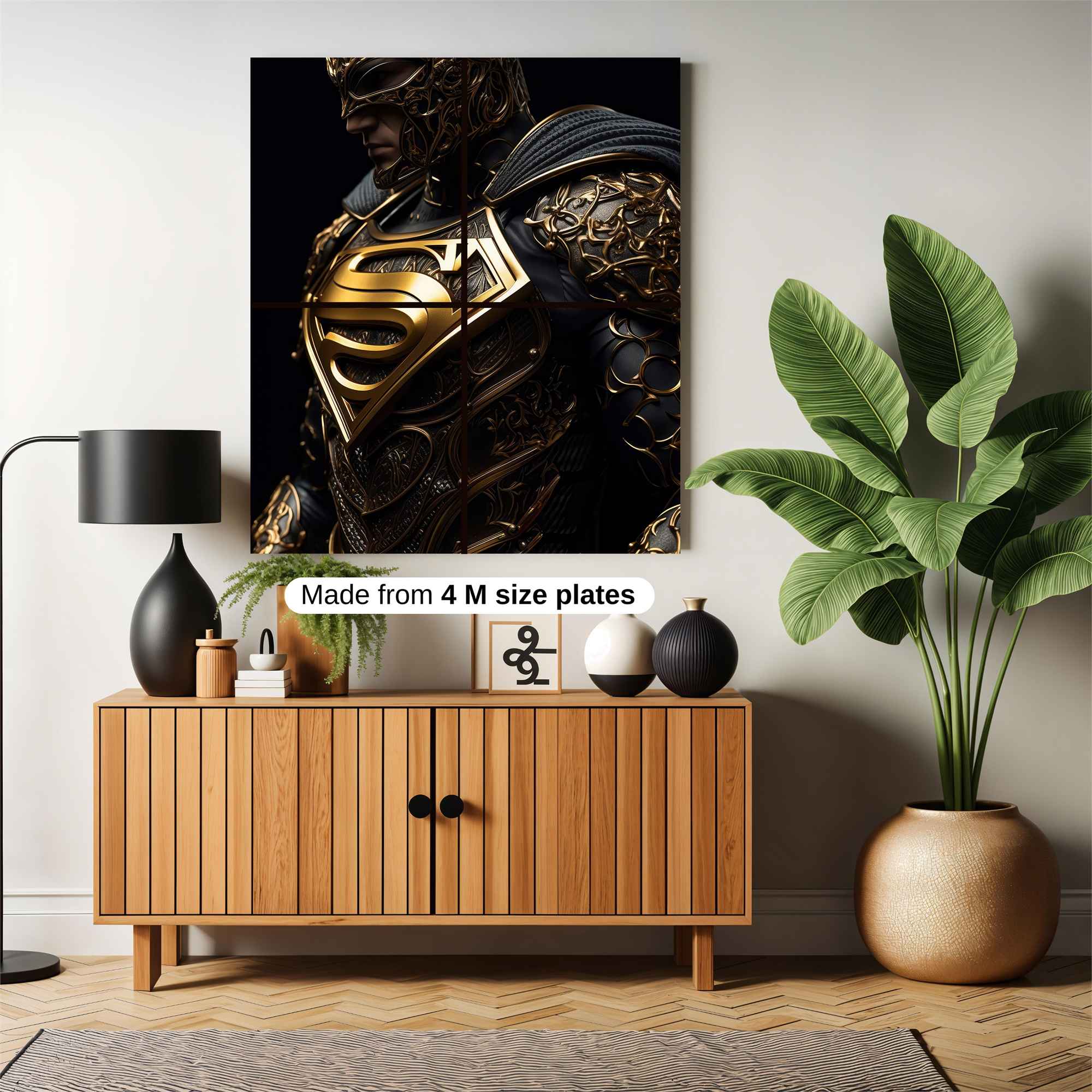 Superman Regal Safe Wall Magnetic / M