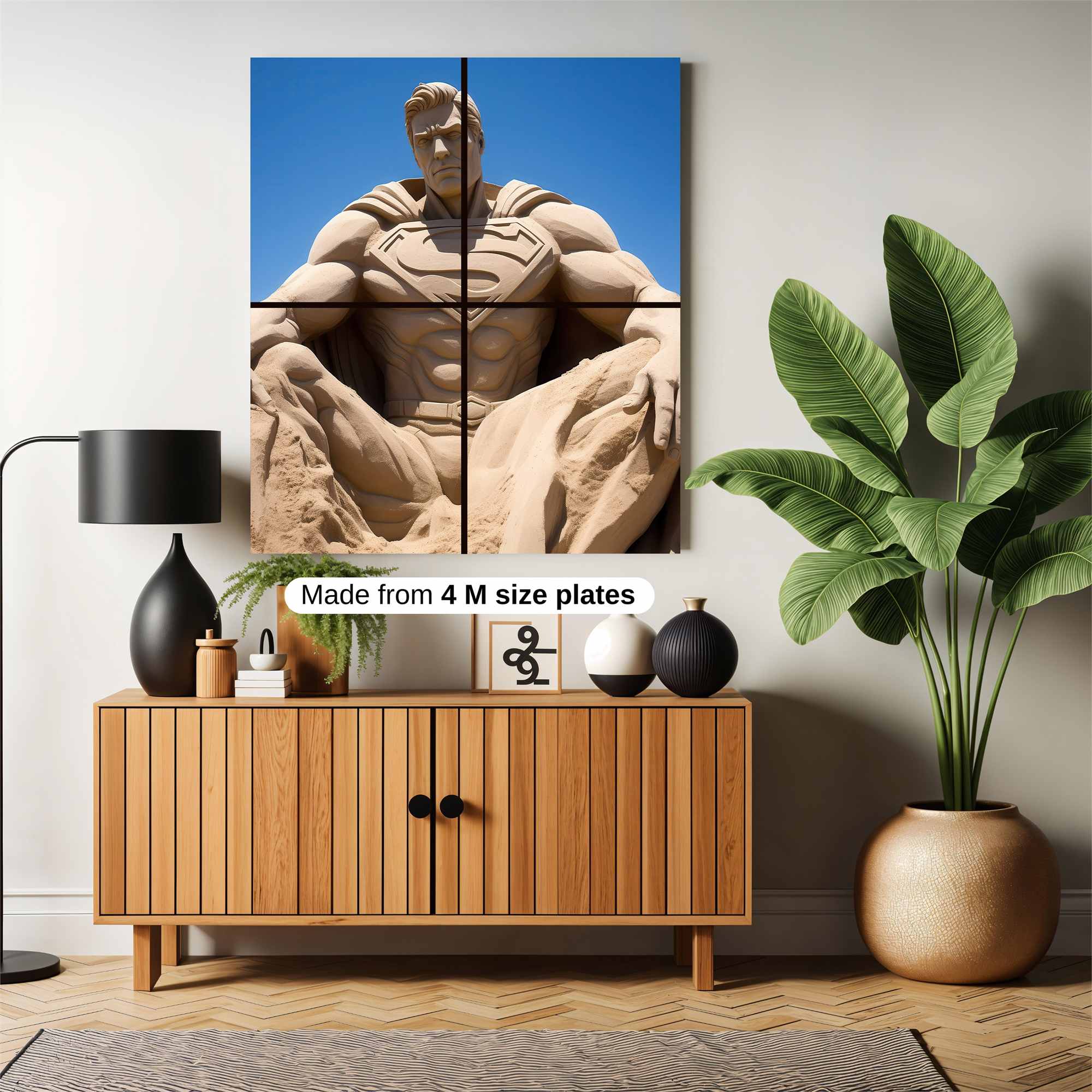 Superman Serene Safe Wall Magnetic / M