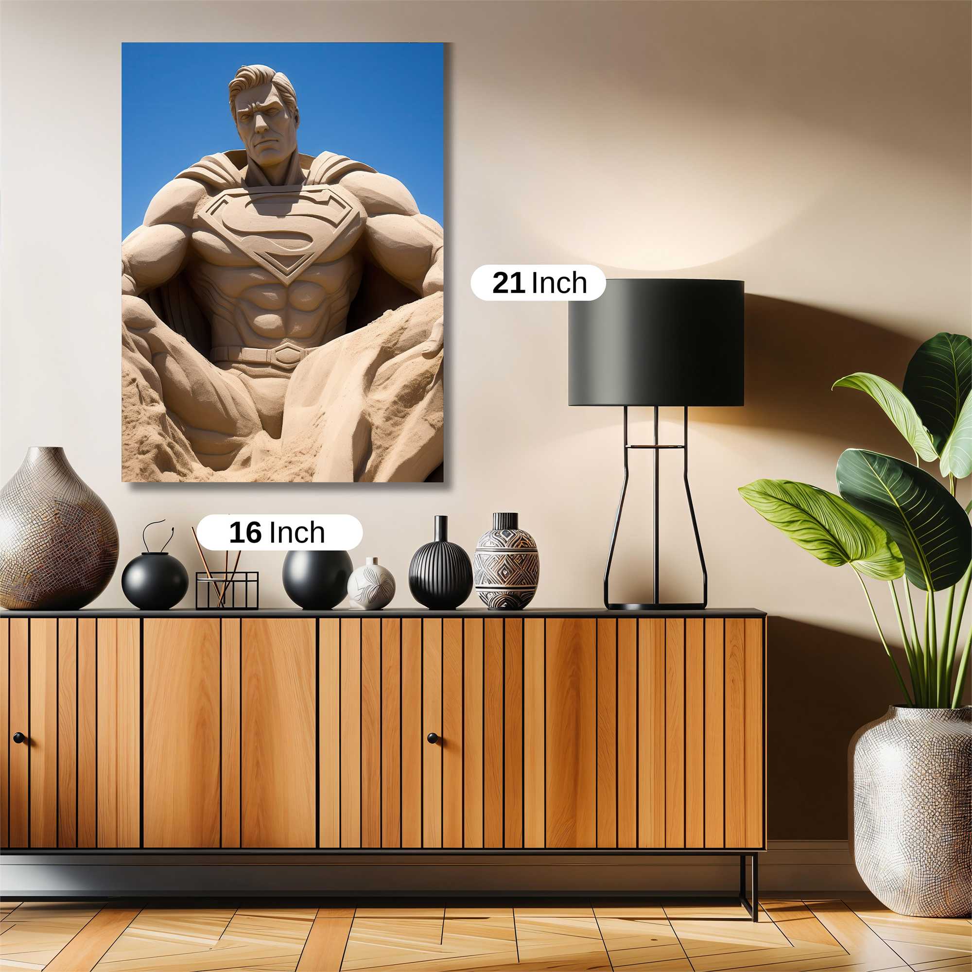 Superman Serene Safe Wall Magnetic / M