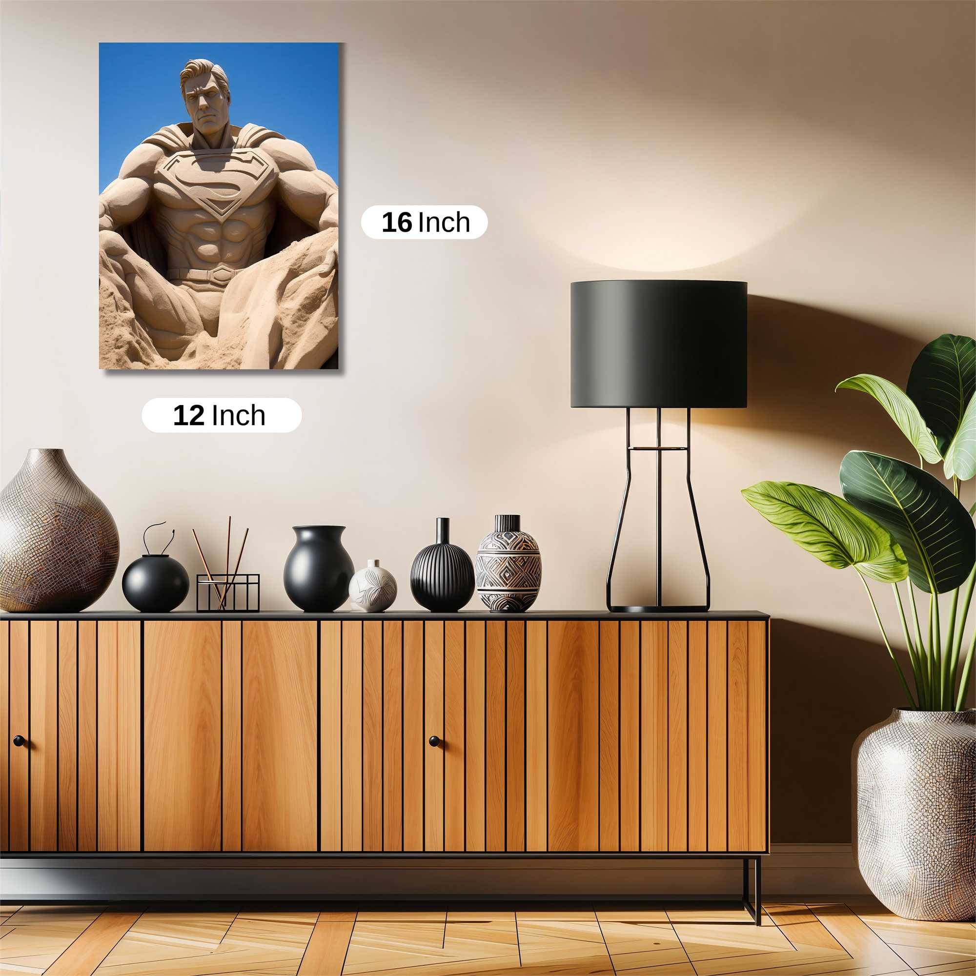 Superman Serene Safe Wall Magnetic / M