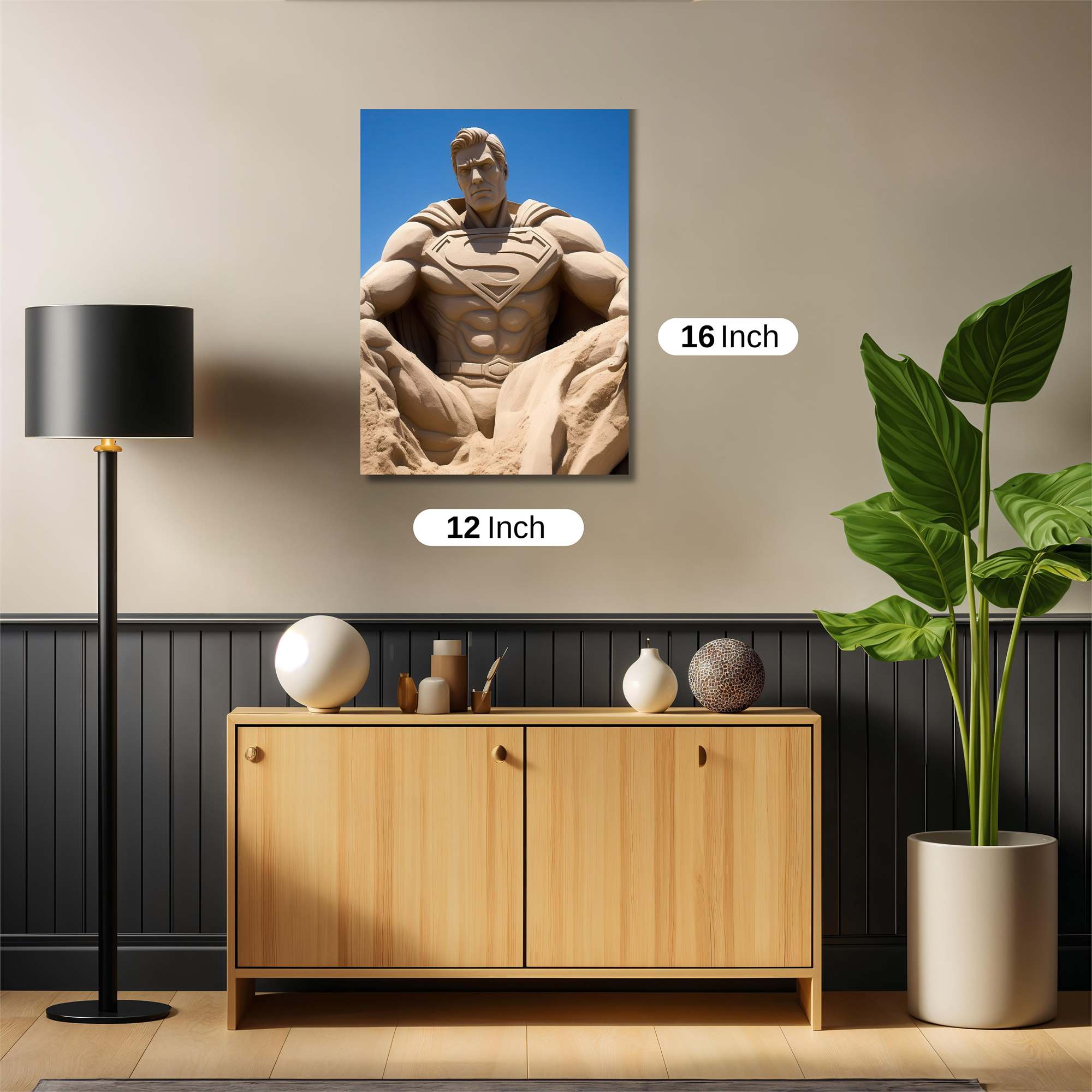Superman Serene Safe Wall Magnetic / M