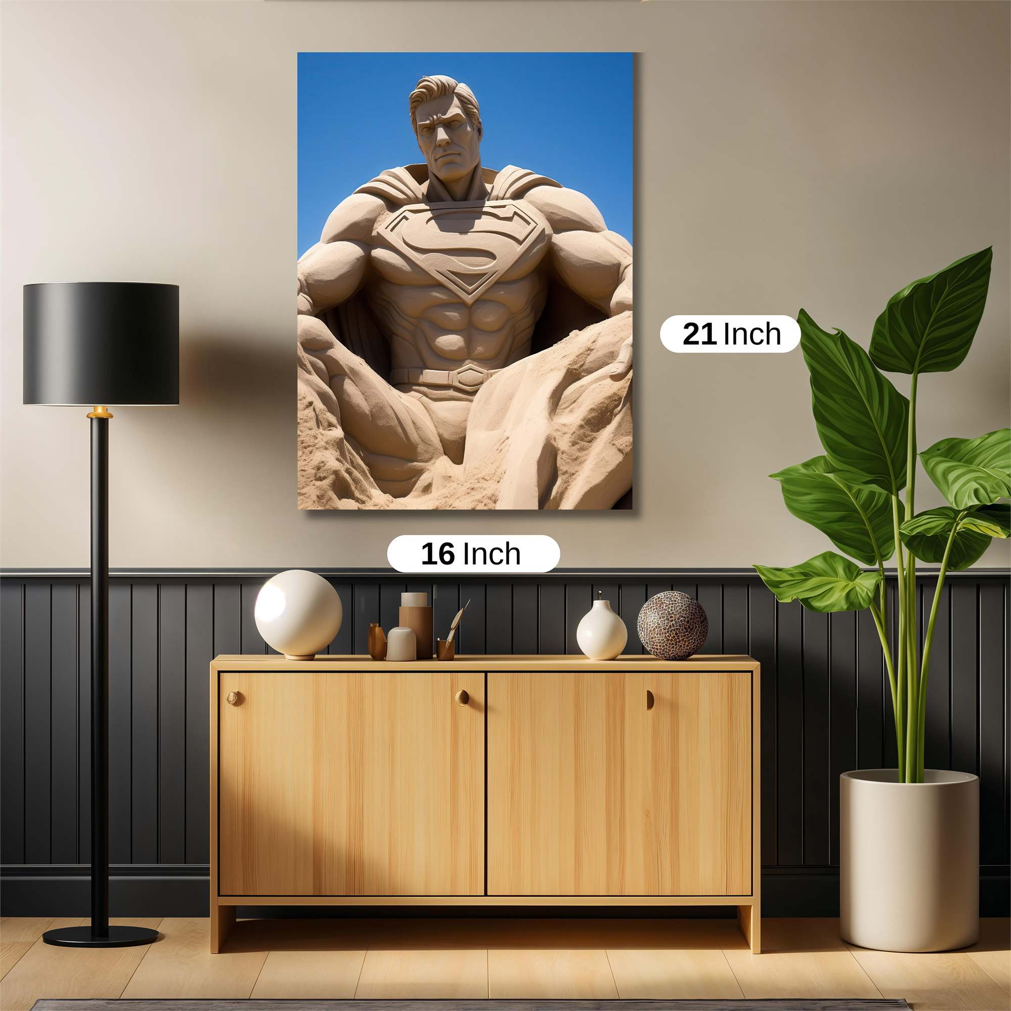 Superman Serene Safe Wall Magnetic / M