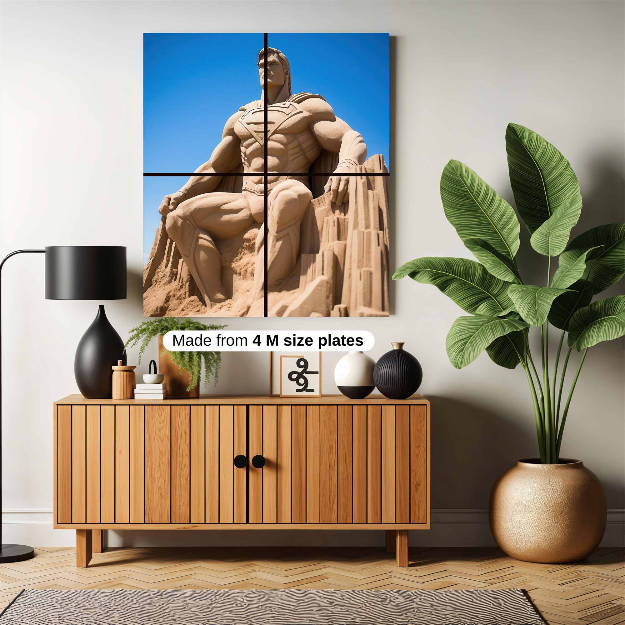 Superman Serene Safe Wall Magnetic / M