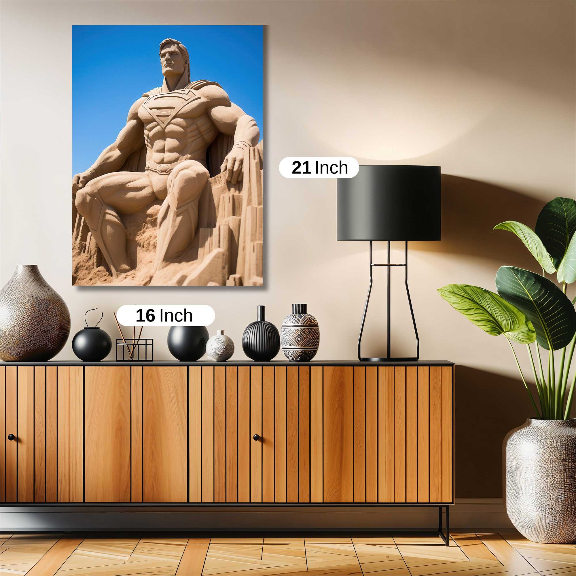 Superman Serene Safe Wall Magnetic / M