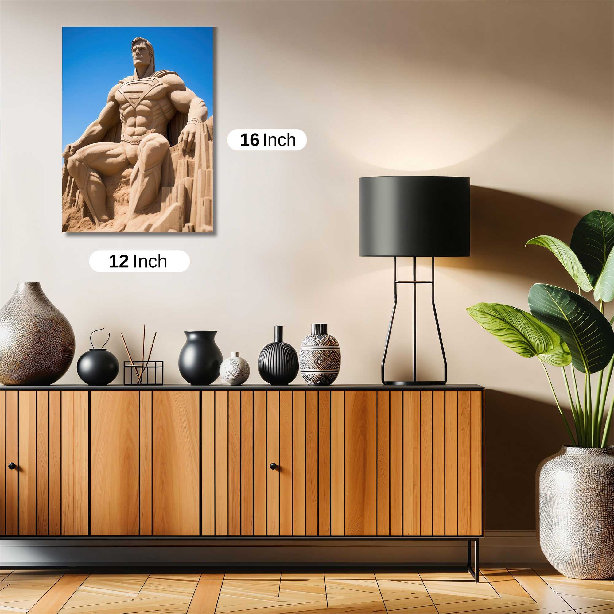 Superman Serene Safe Wall Magnetic / M