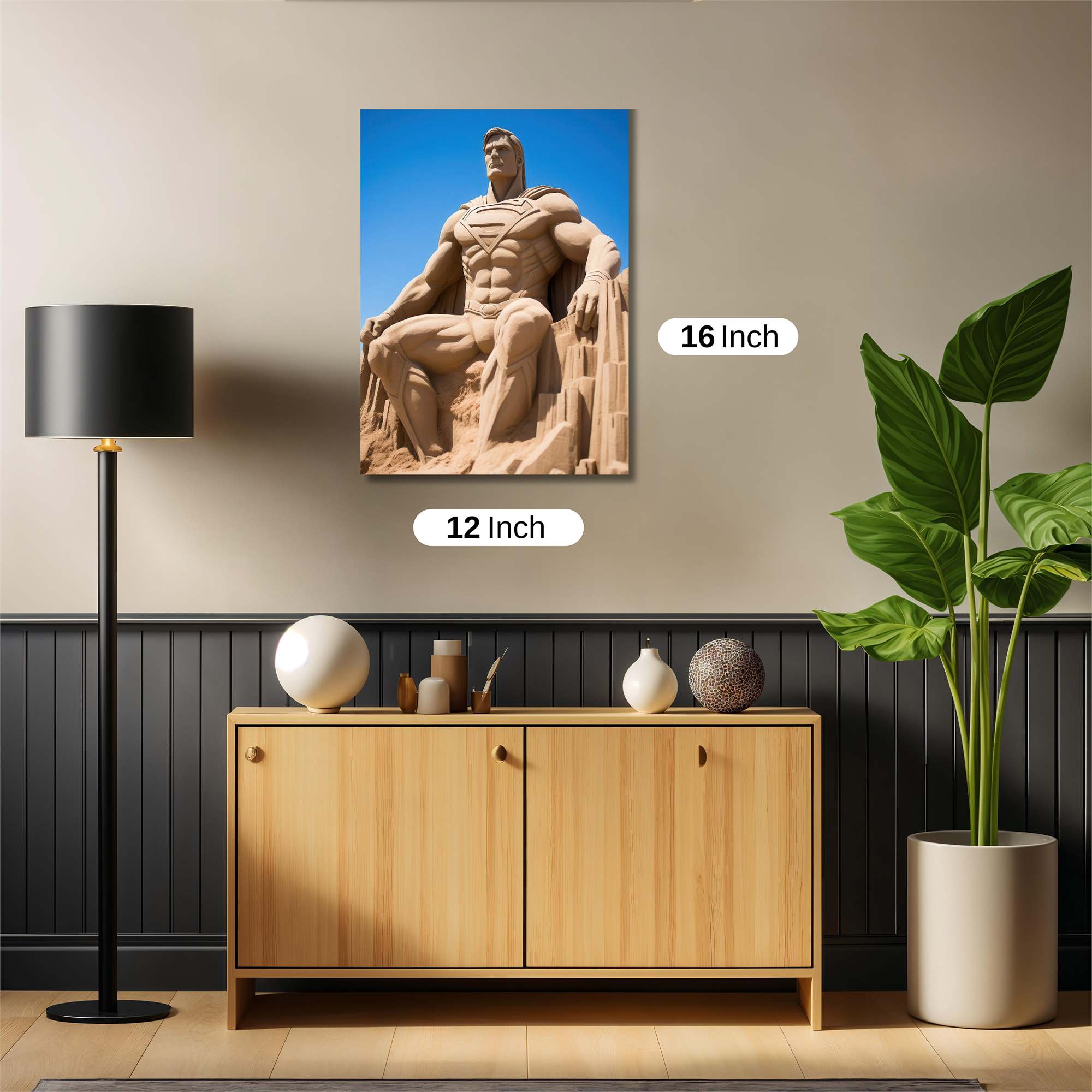Superman Serene Safe Wall Magnetic / M