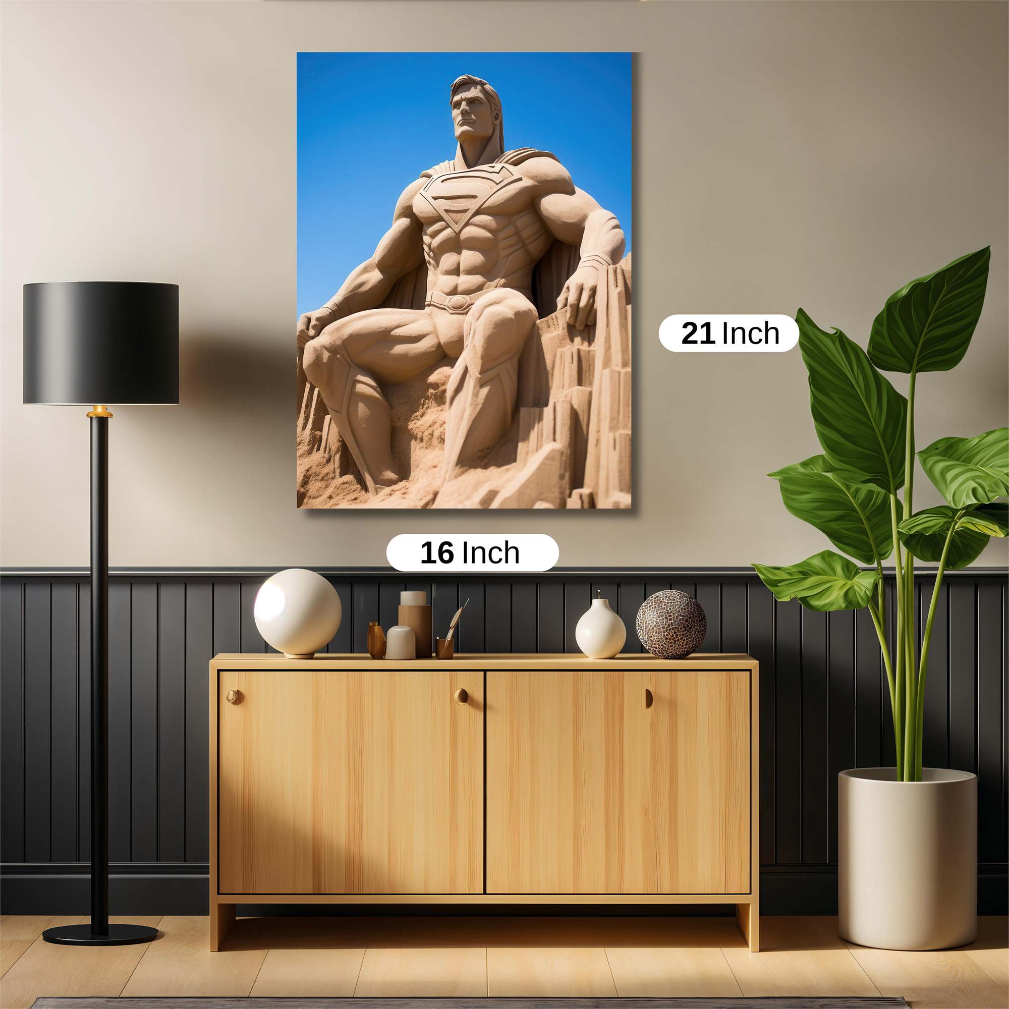 Superman Serene Safe Wall Magnetic / M