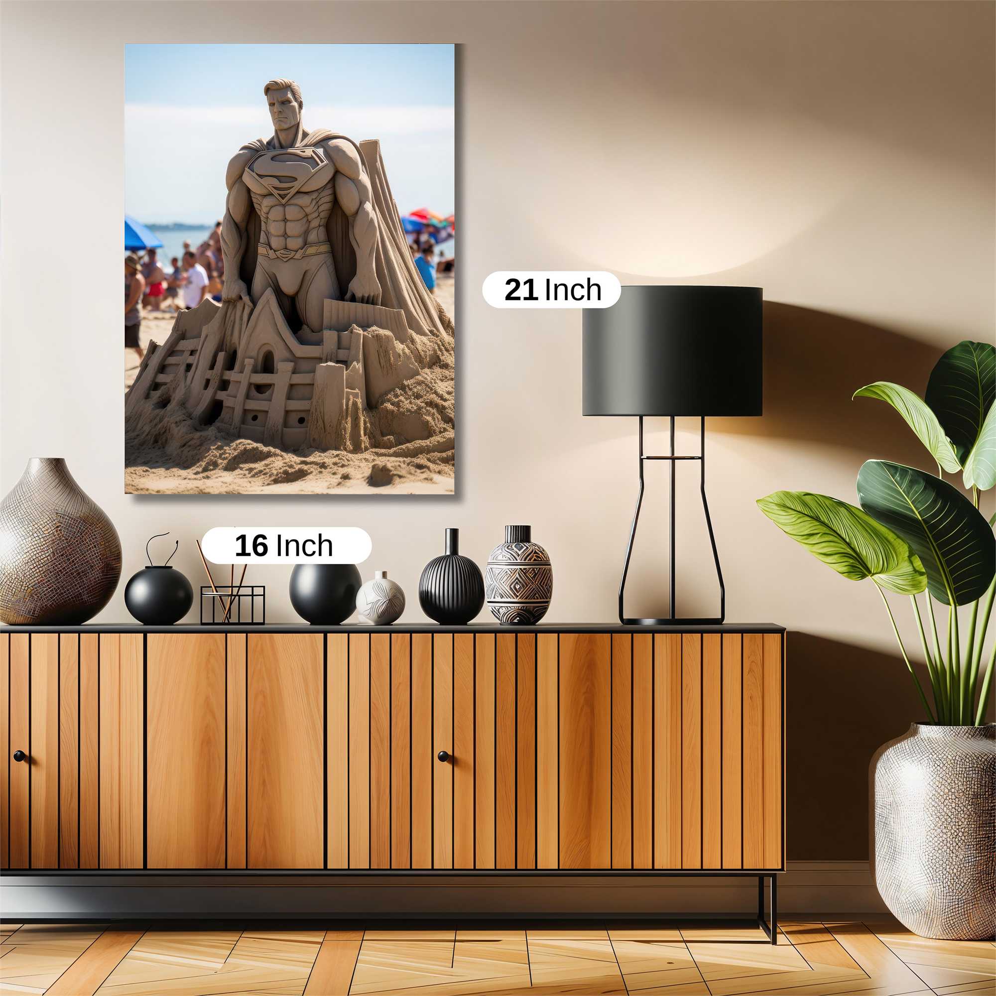 Superman Serene Safe Wall Magnetic / M
