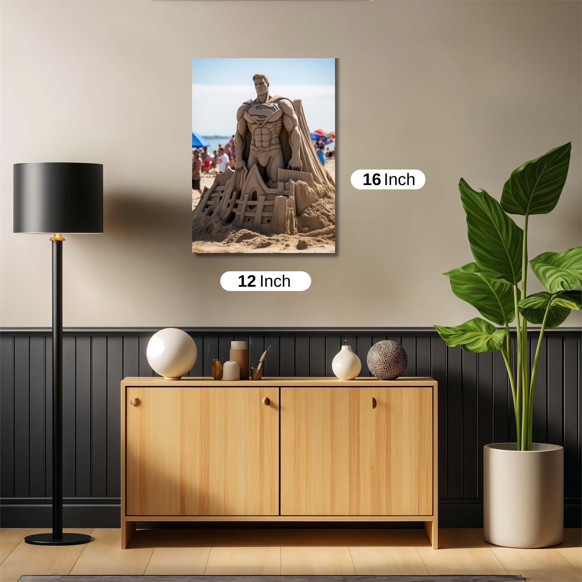 Superman Serene Safe Wall Magnetic / M