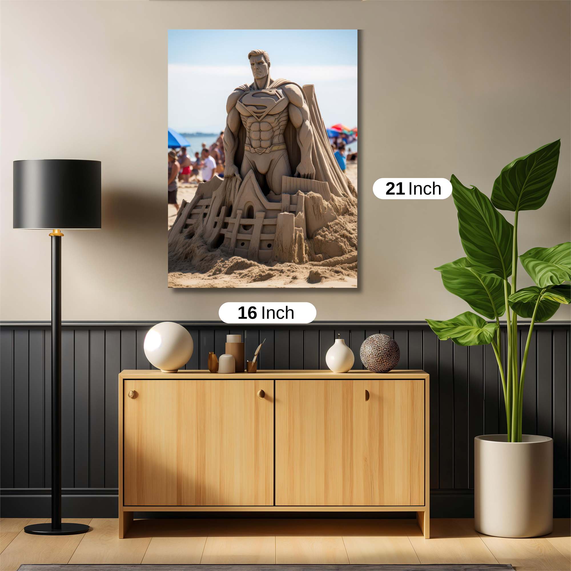 Superman Serene Safe Wall Magnetic / M