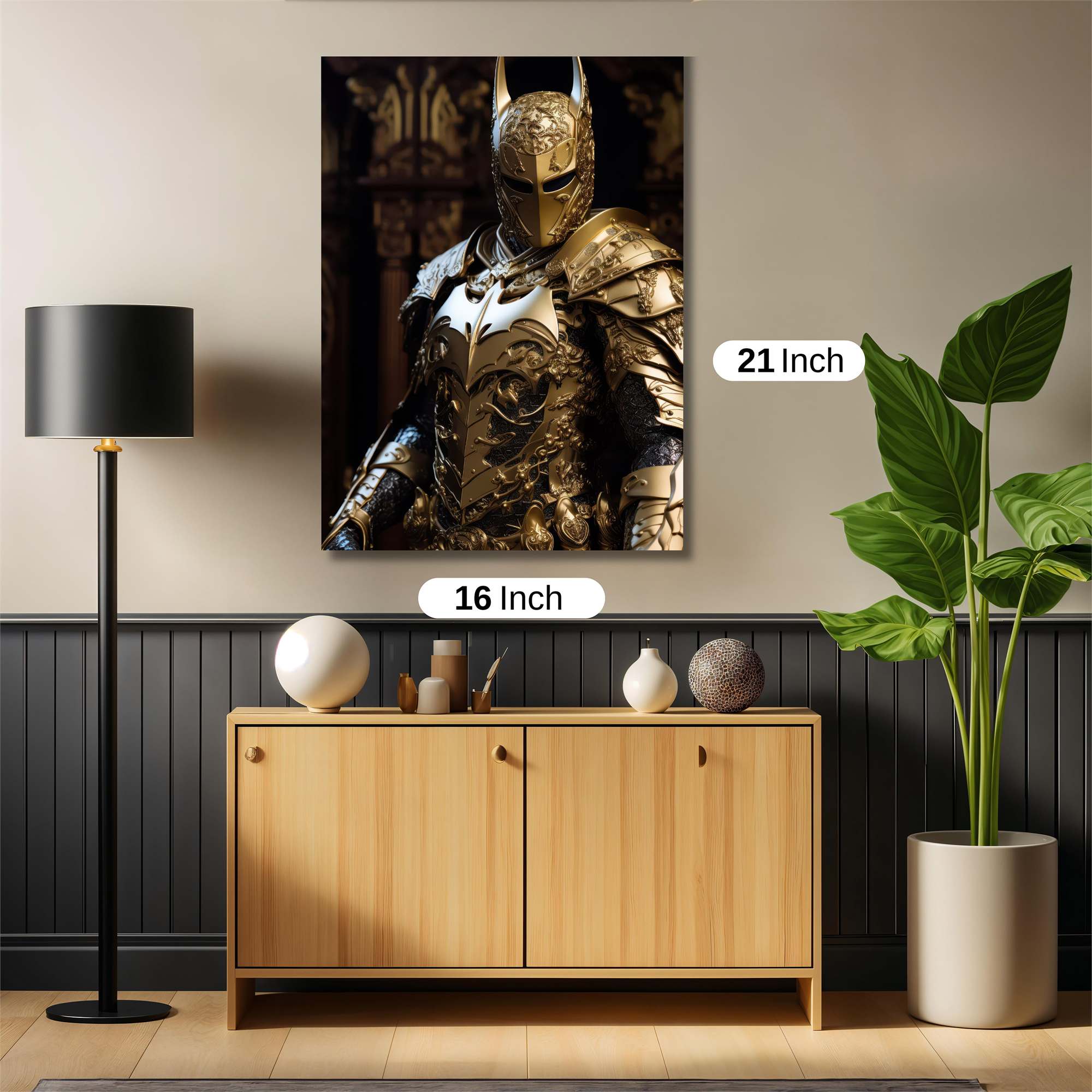 Knightly Batman Safe Wall Magnetic / M
