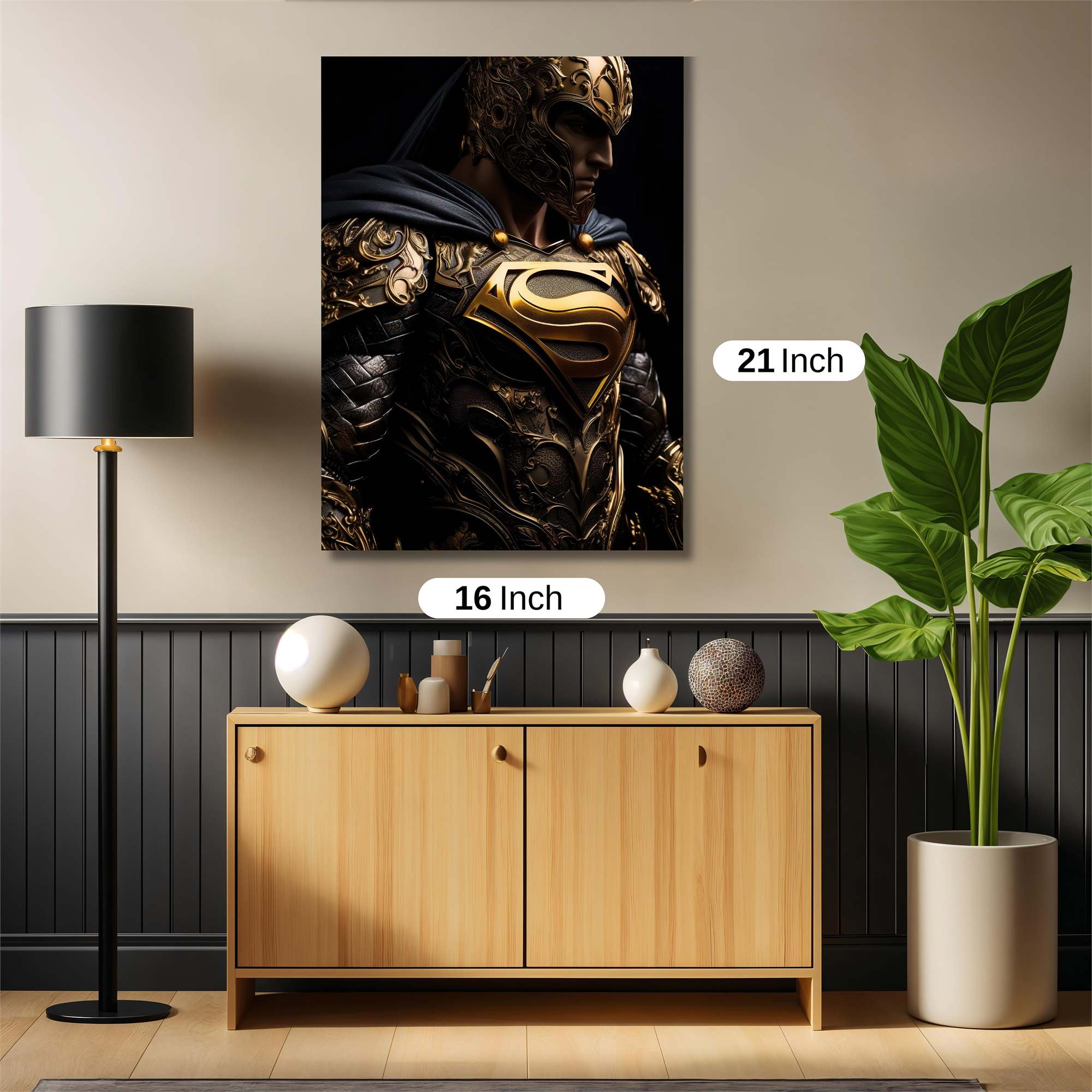 Superman Regal Safe Wall Magnetic / M