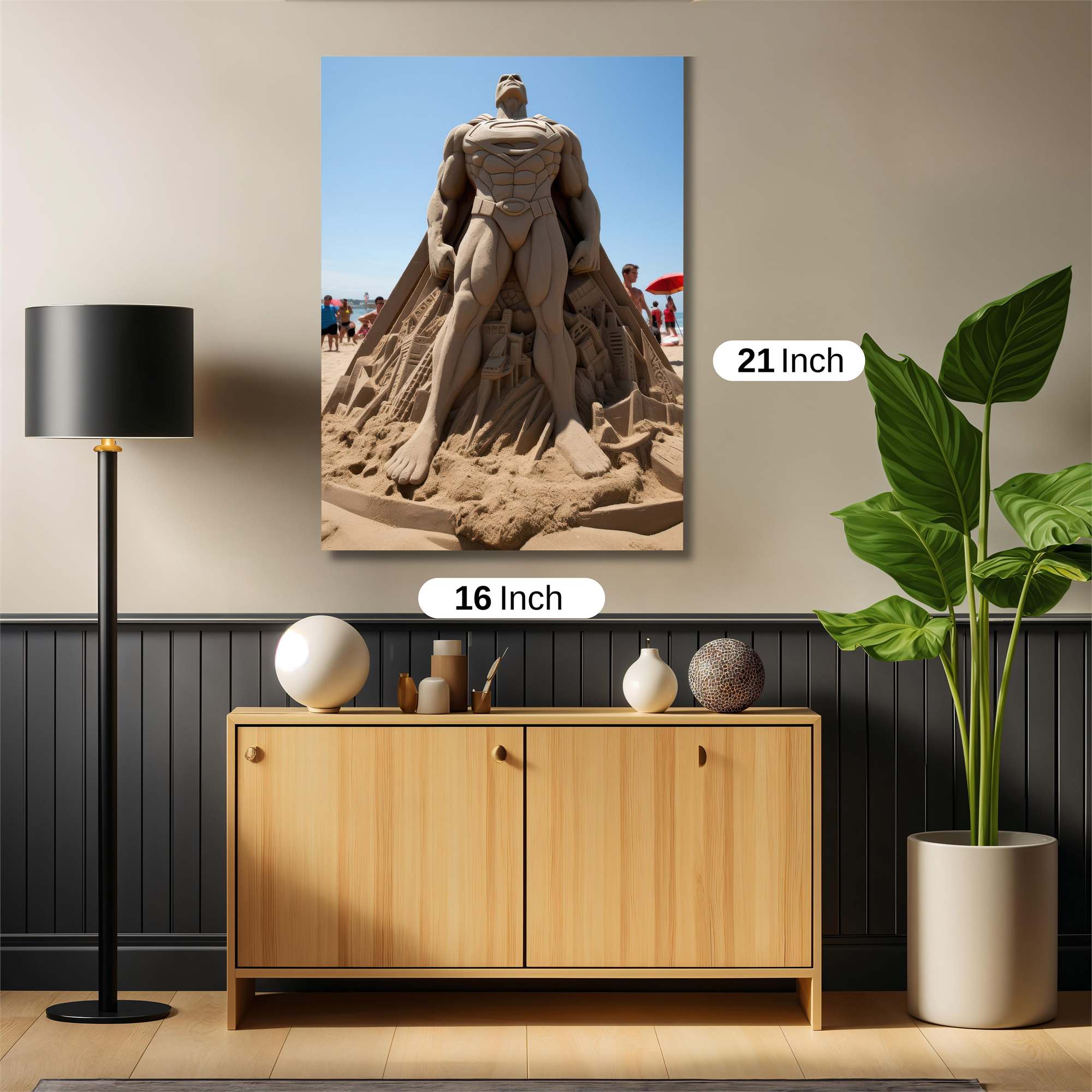 Superman Serenity Safe Wall Magnetic / M
