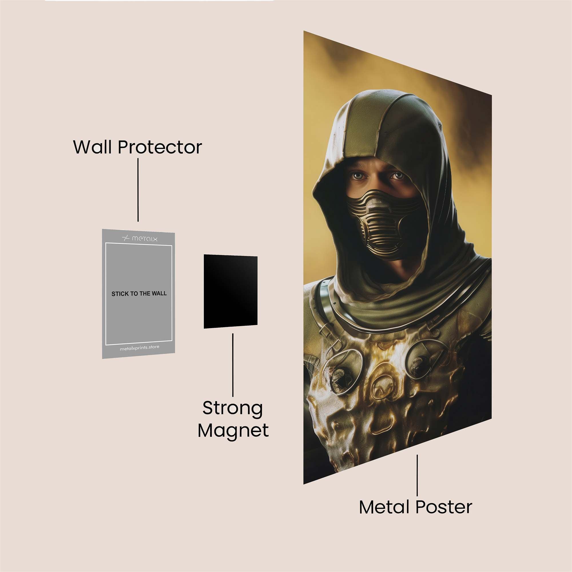 Assassin Enigmatic Safe Wall Magnetic / M