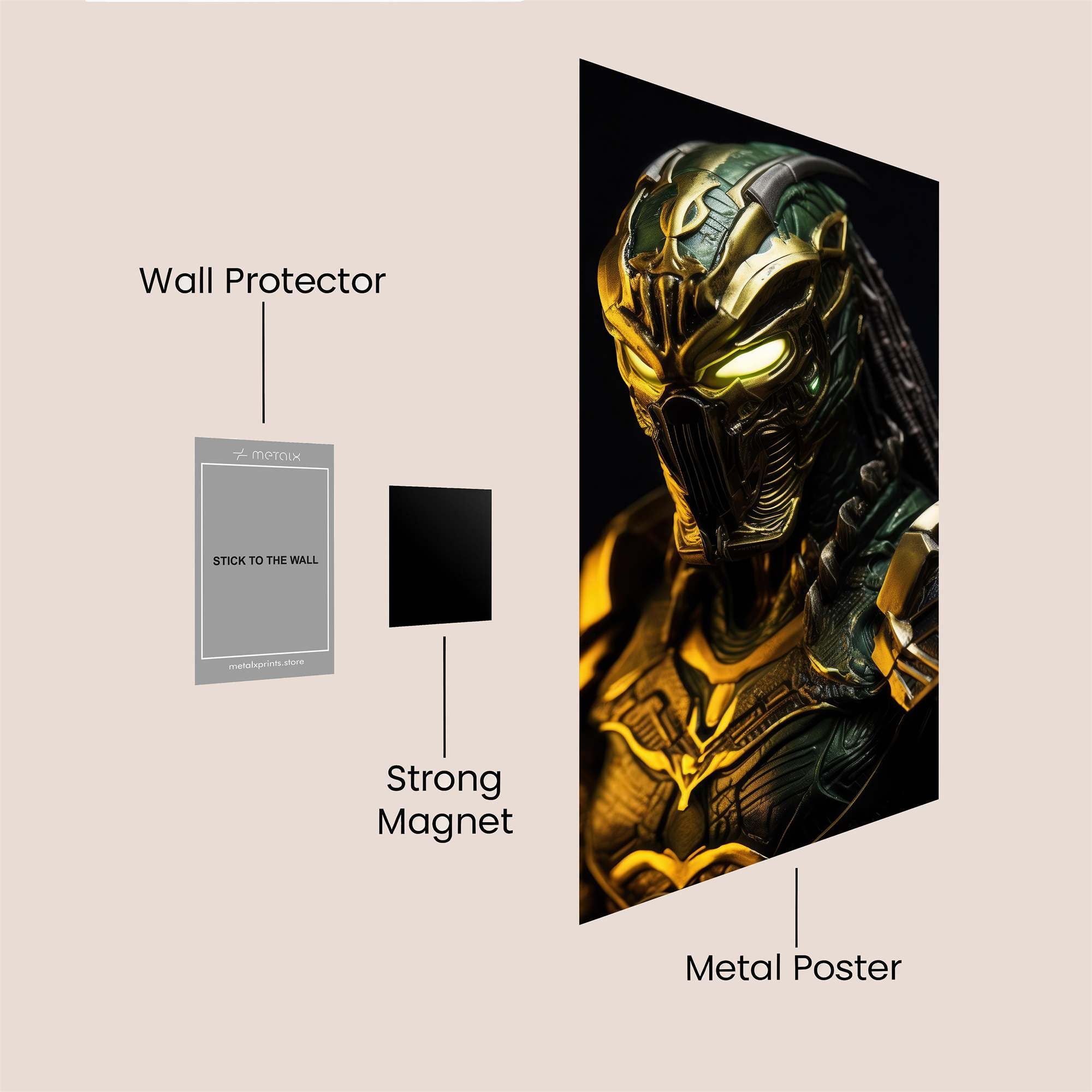 Predator Regal Safe Wall Magnetic / M
