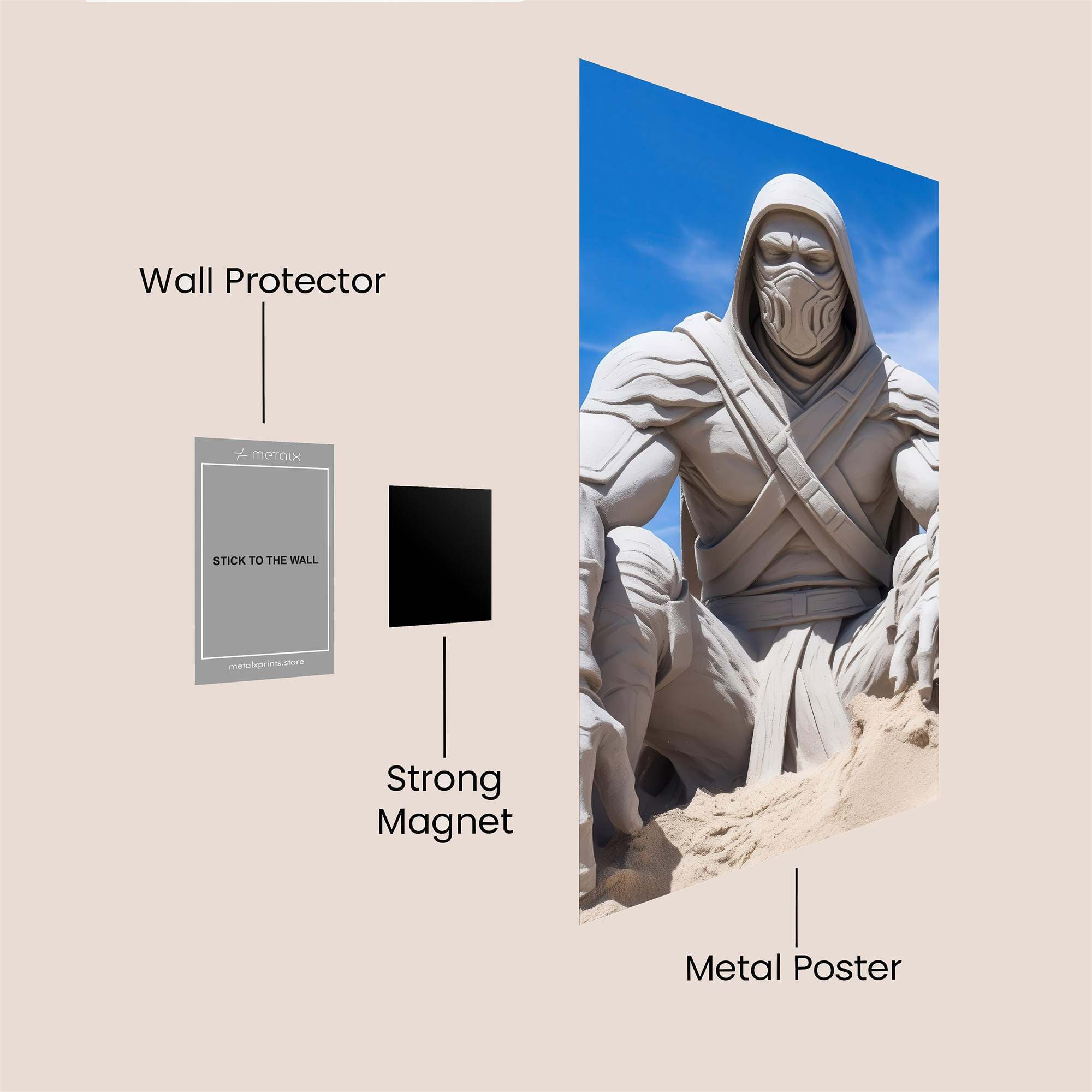 Scorpion Serenity Safe Wall Magnetic / M