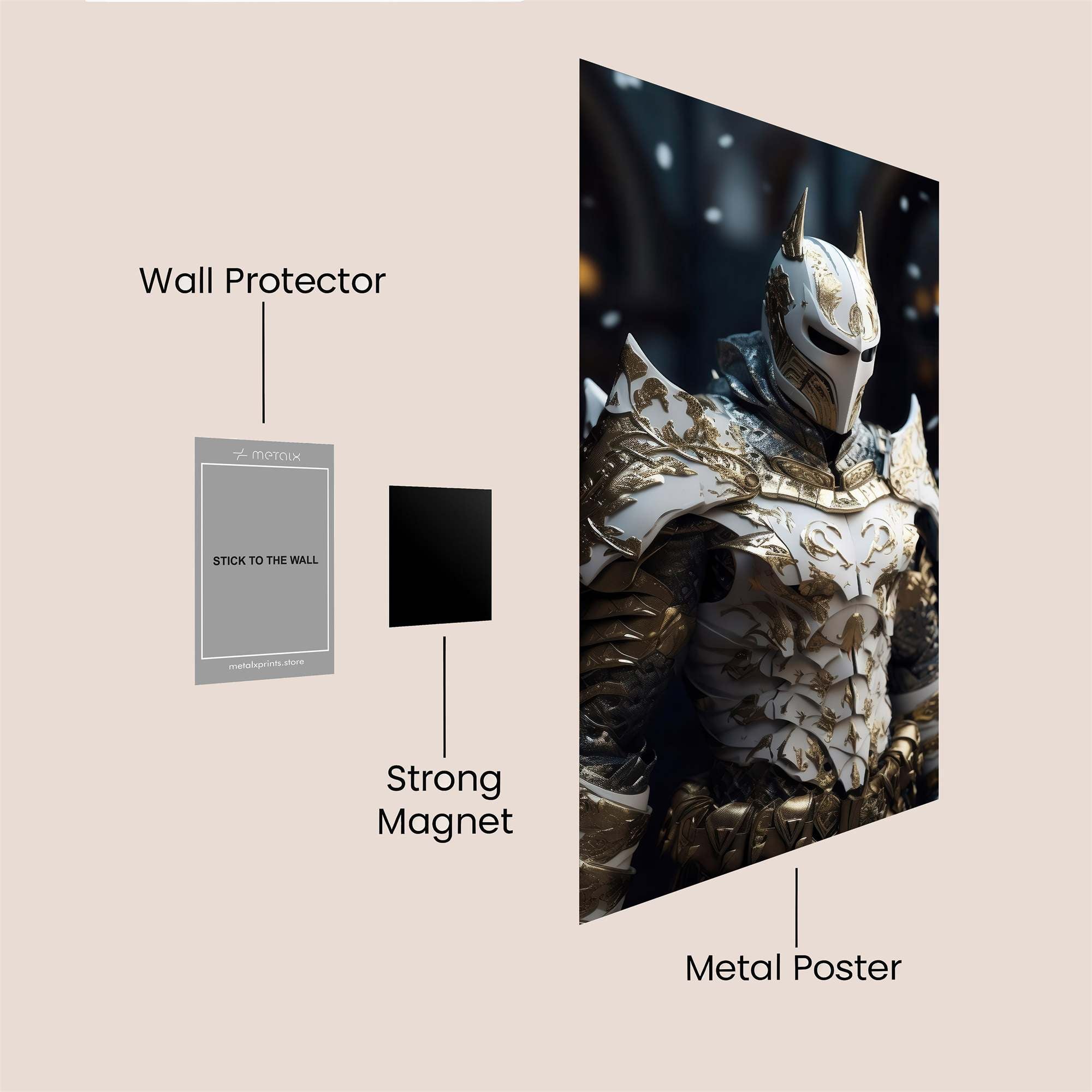 Knight Serene Safe Wall Magnetic / M