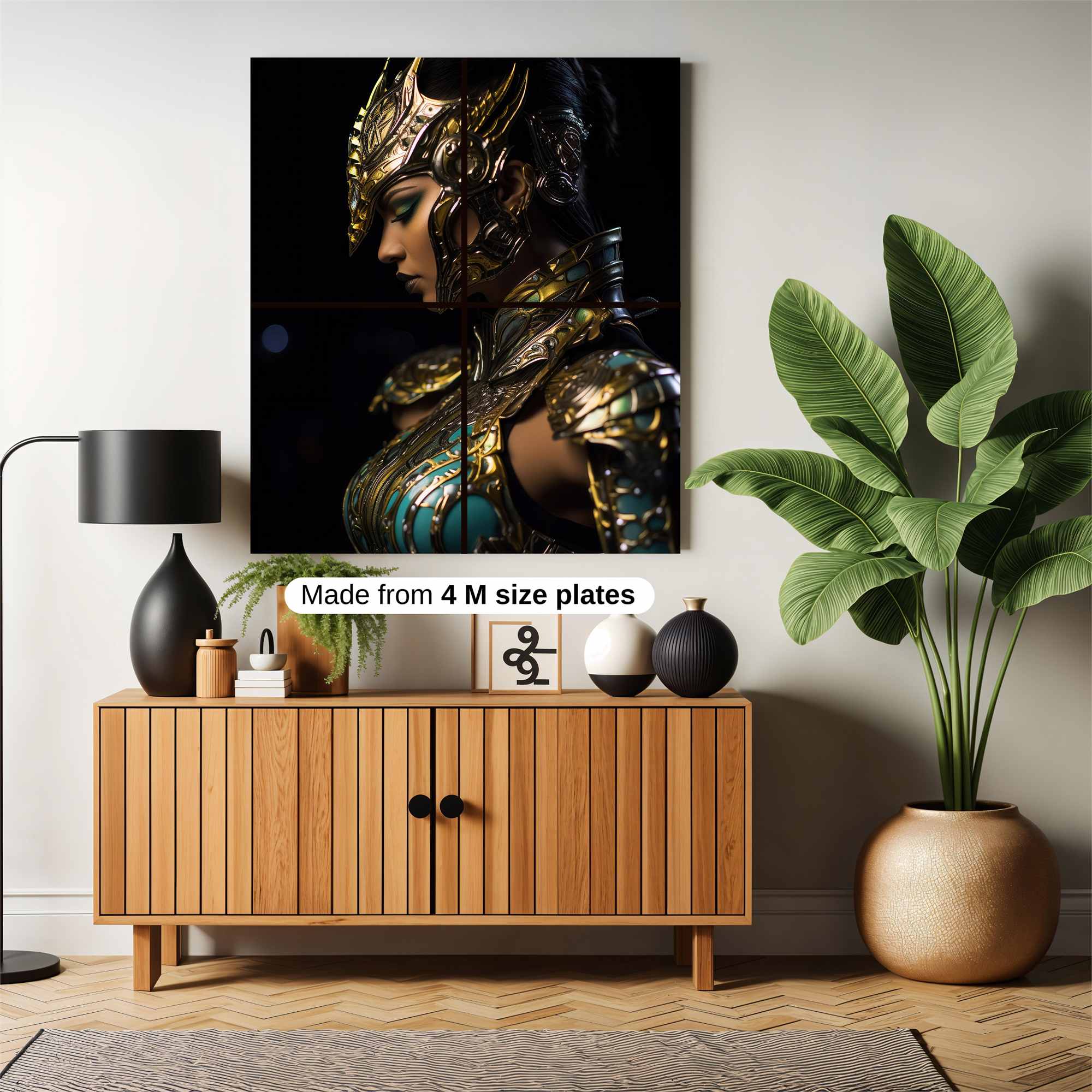Warrior Majesty Safe Wall Magnetic / M