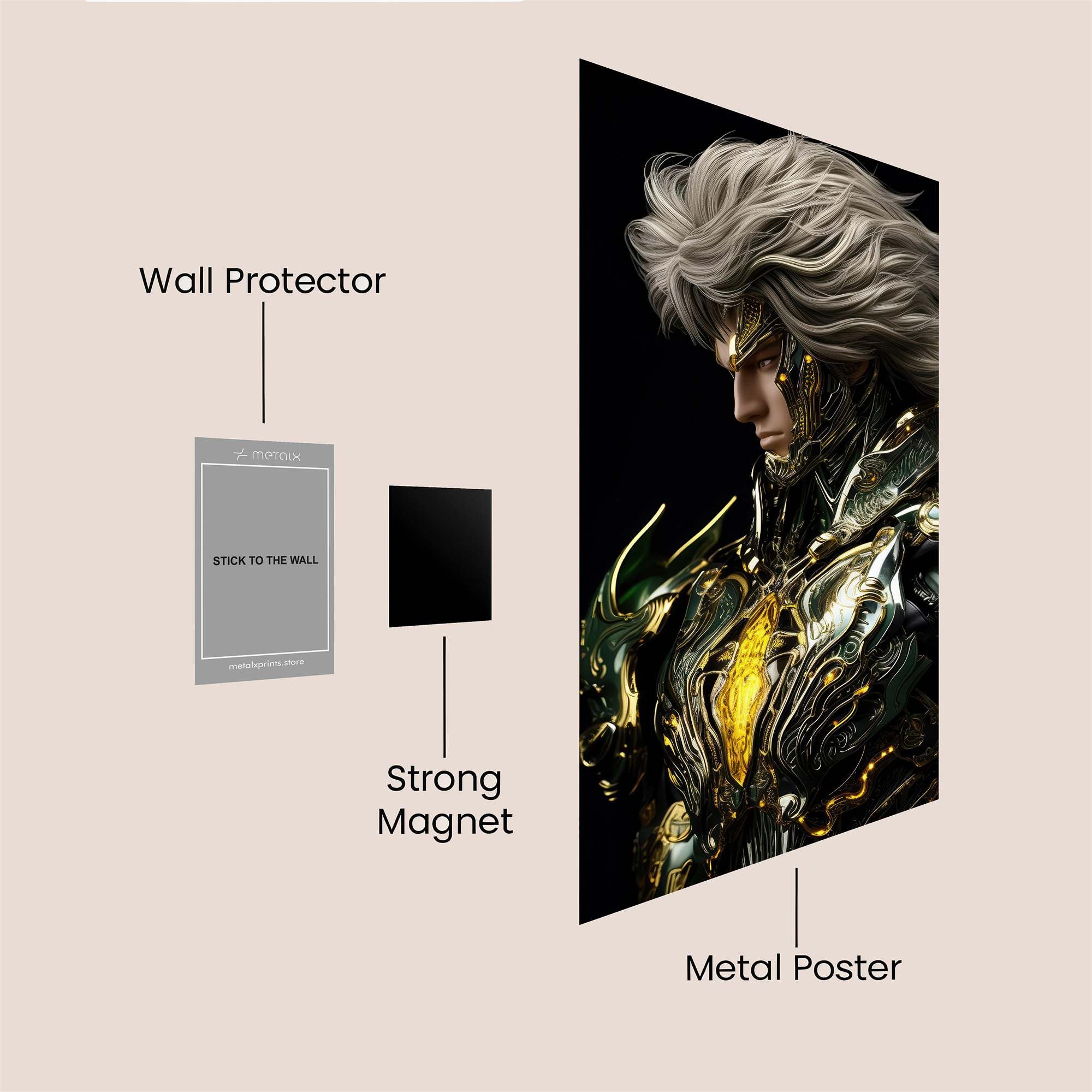 Shaka Serene Safe Wall Magnetic / M