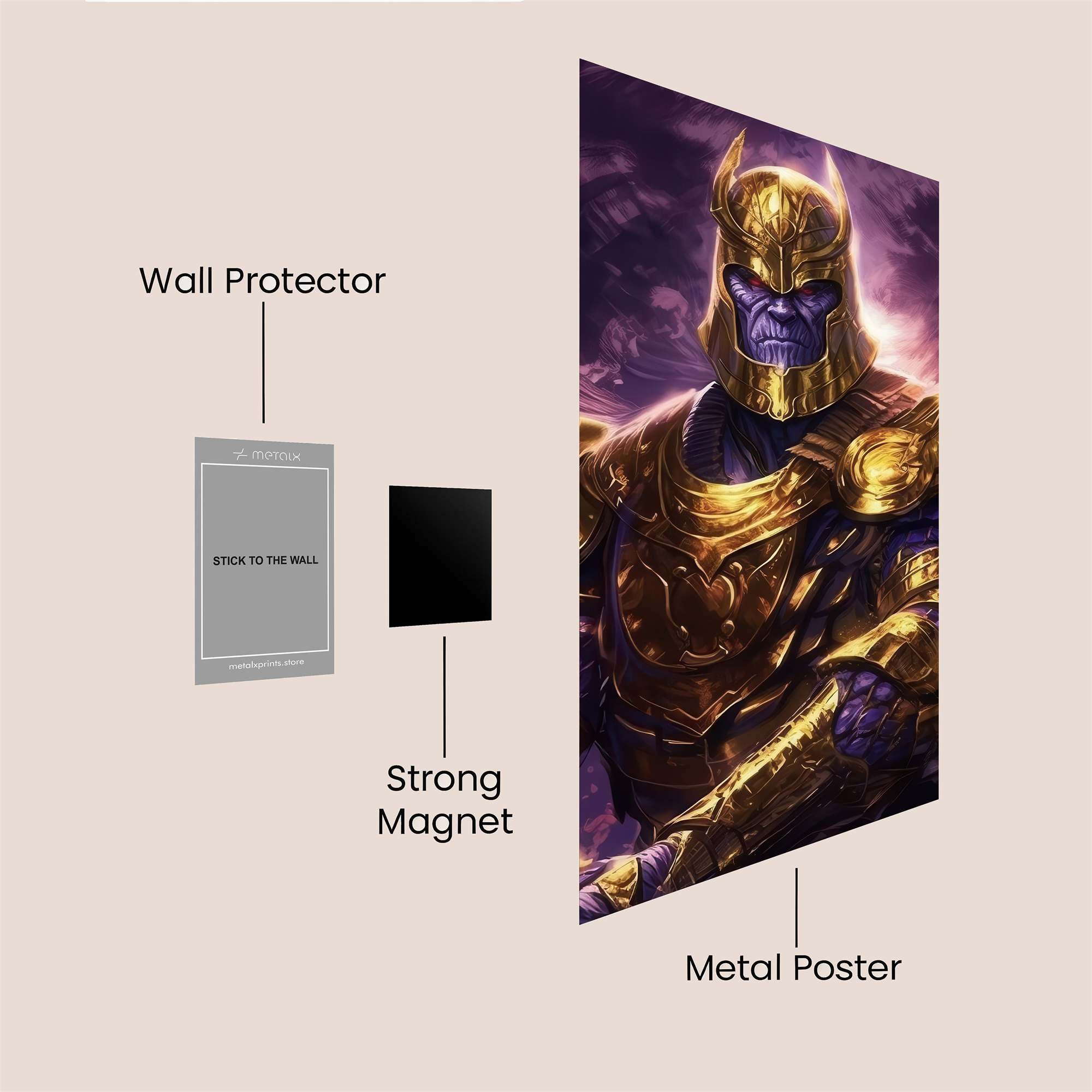 Thanos Regal Safe Wall Magnetic / M